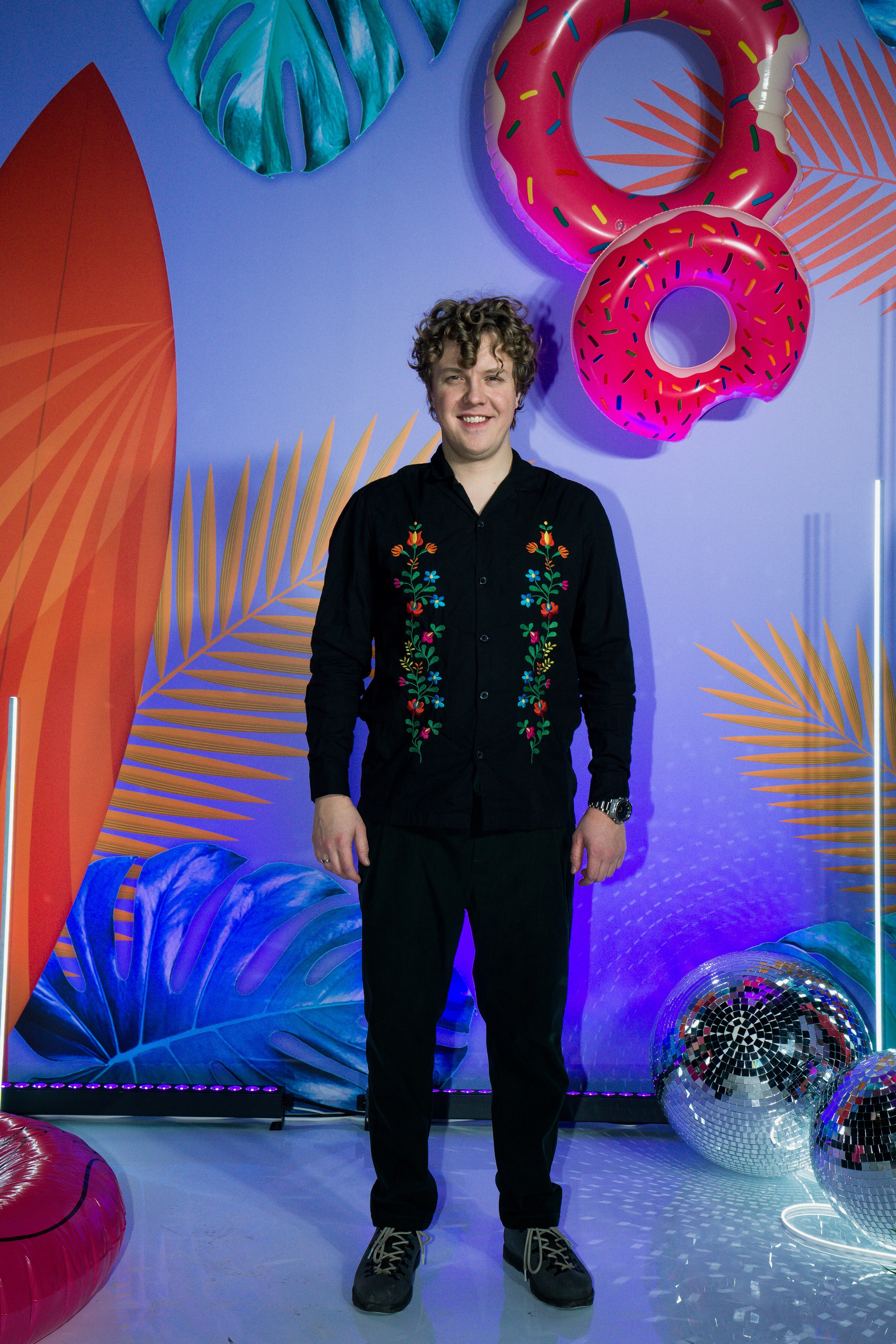 МТС корпоратив Гавайская вечеринка. Фотограф