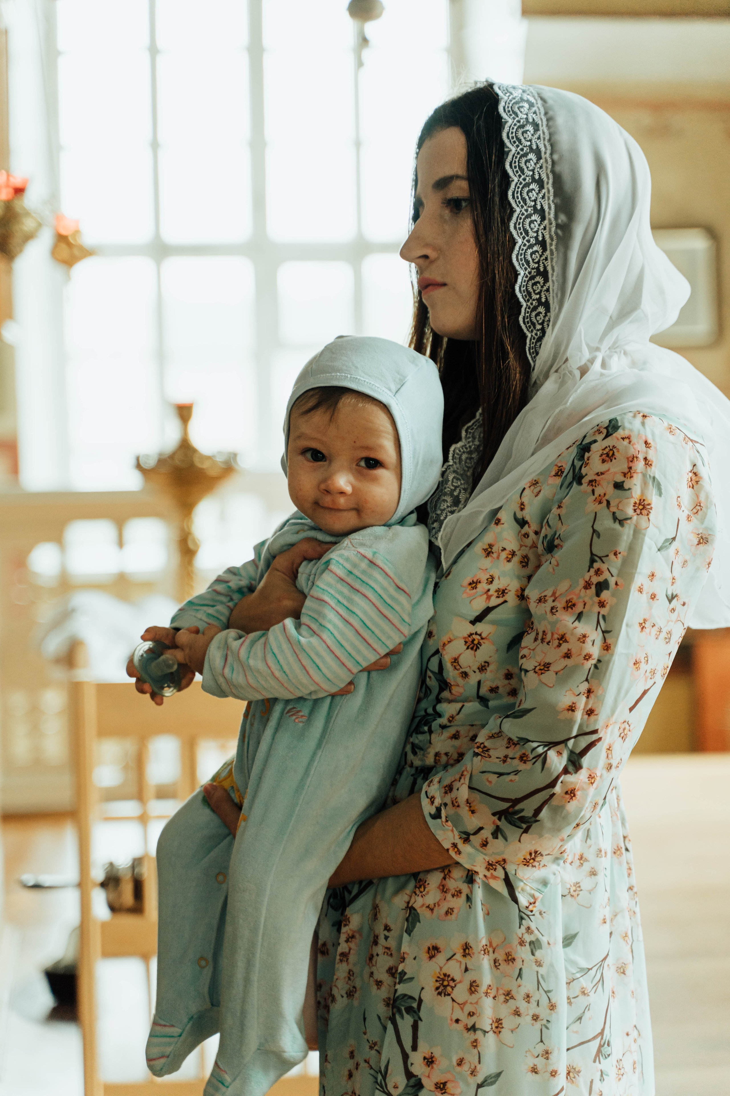 Крещение Никиты. Фотограф Елизавета Савина