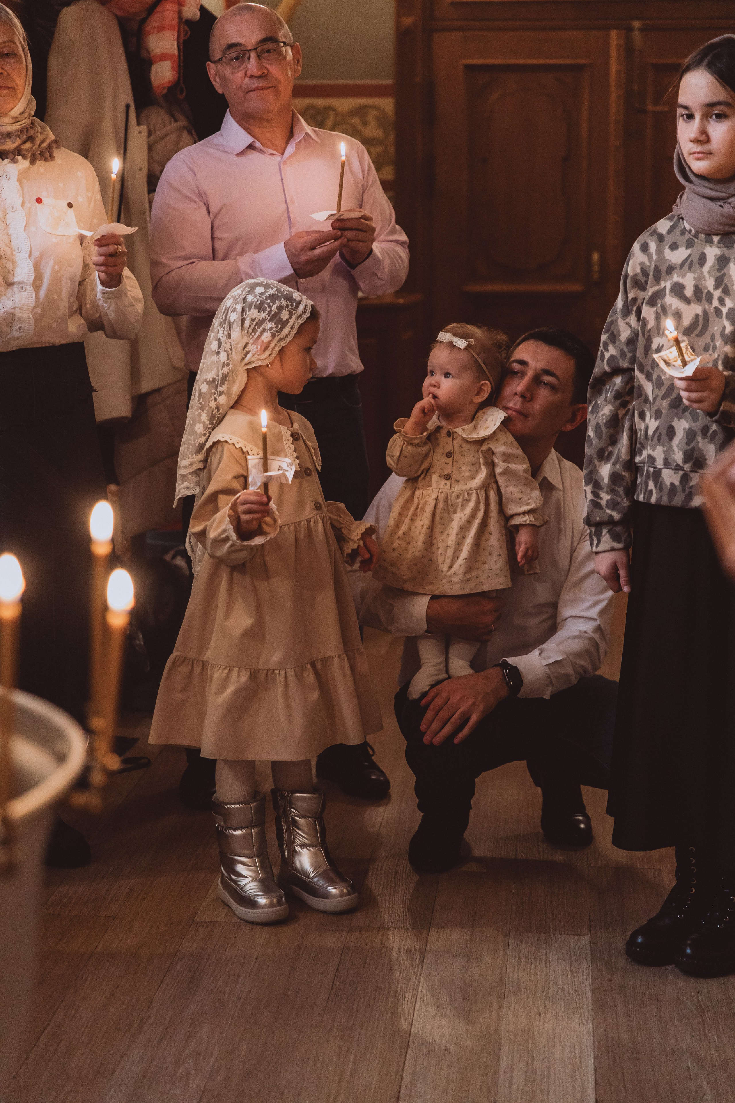 Таинство Крещения Николь в Гефсиманском Черниговском ските. Детский и семейный фотограф в Пушкино, Мытищи, Москва Сергеева Светлана