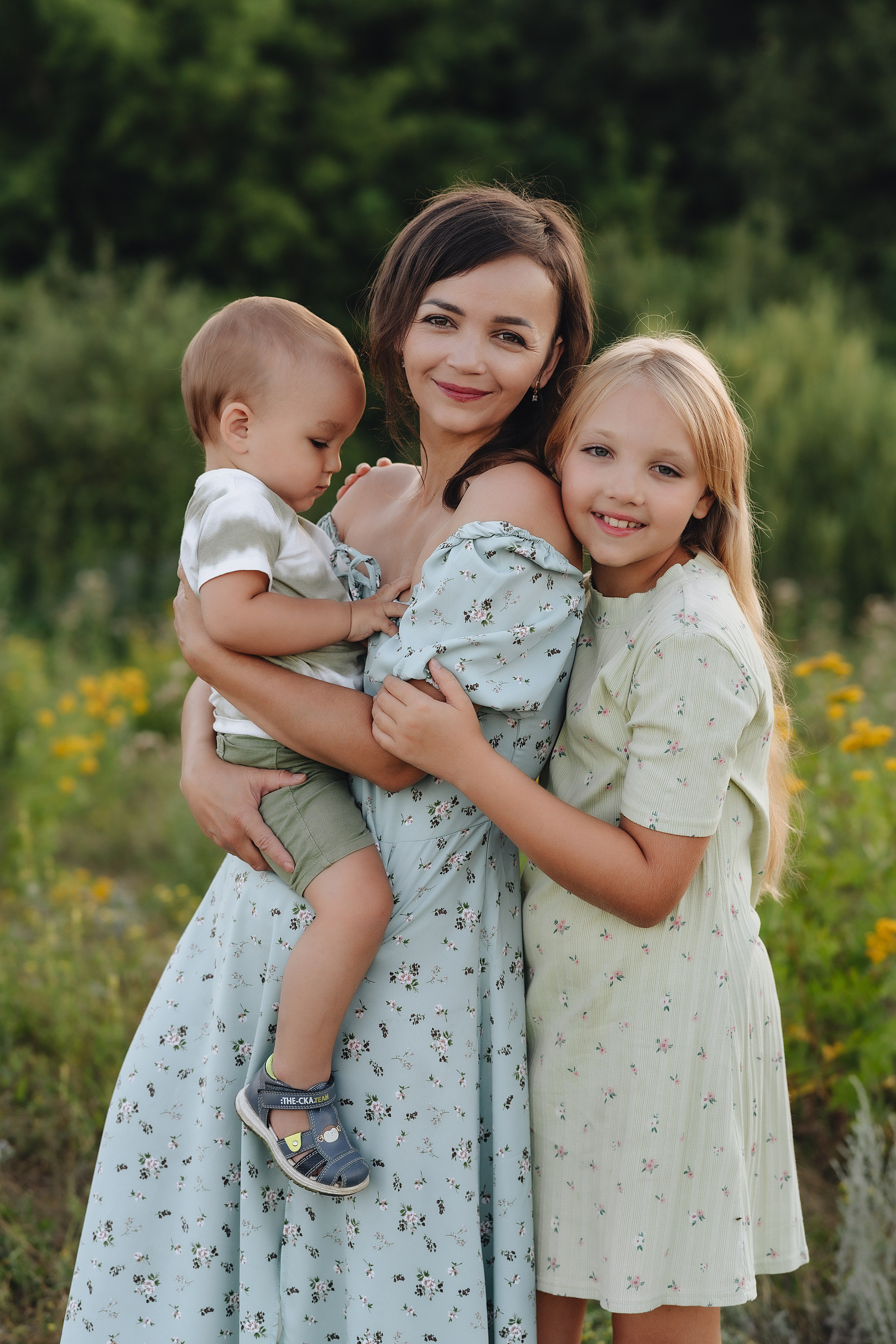 Семейная съемка на закате. Фотограф Карина Шмулёва. Воронеж и область