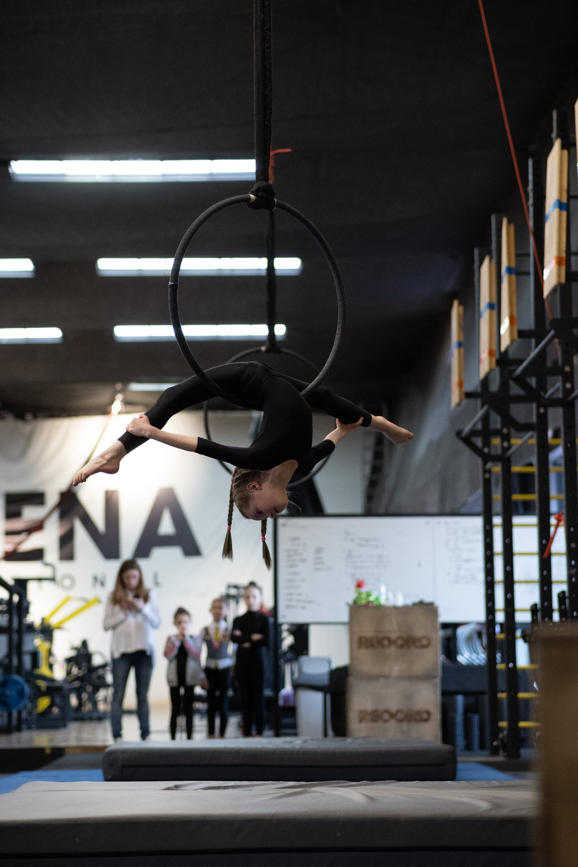 Внутриклубные соревнования по воздушной гимнастике 02.04.23