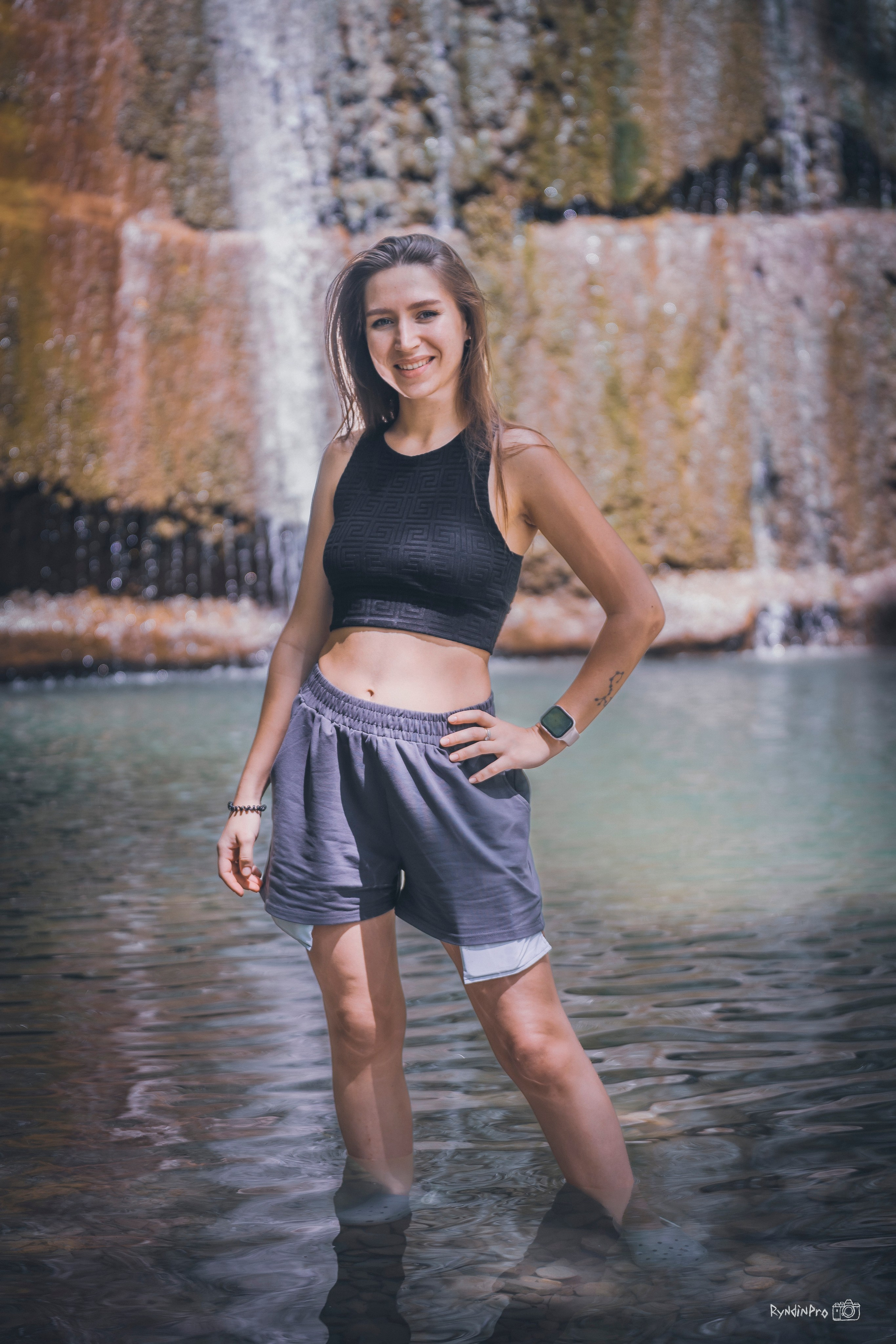 Поход на водопады Куаго с командой Мадьяр 23.07.24. Репортажный фотограф в Краснодаре Рындин Дмитрий