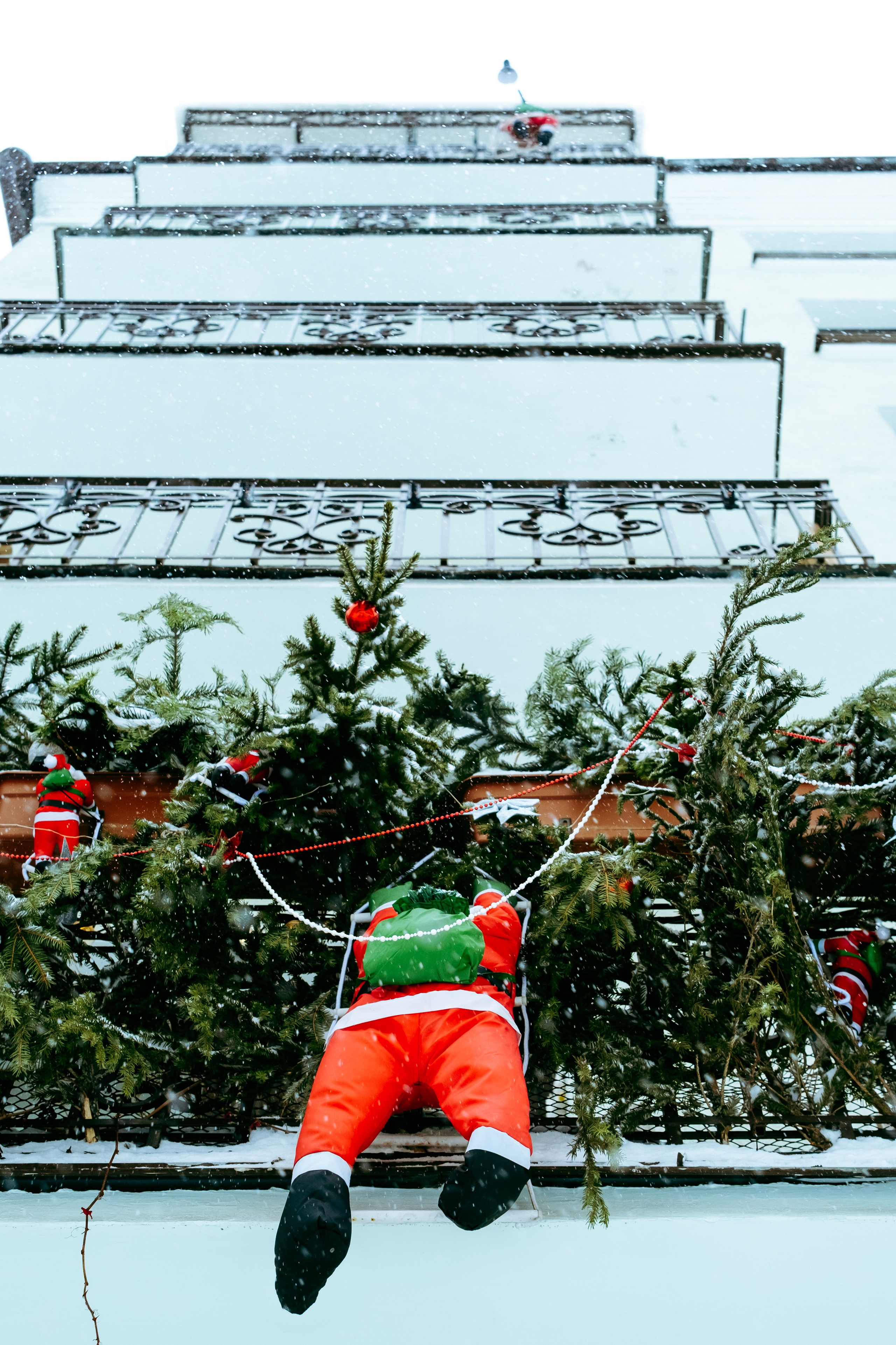 Street: снежная Москва