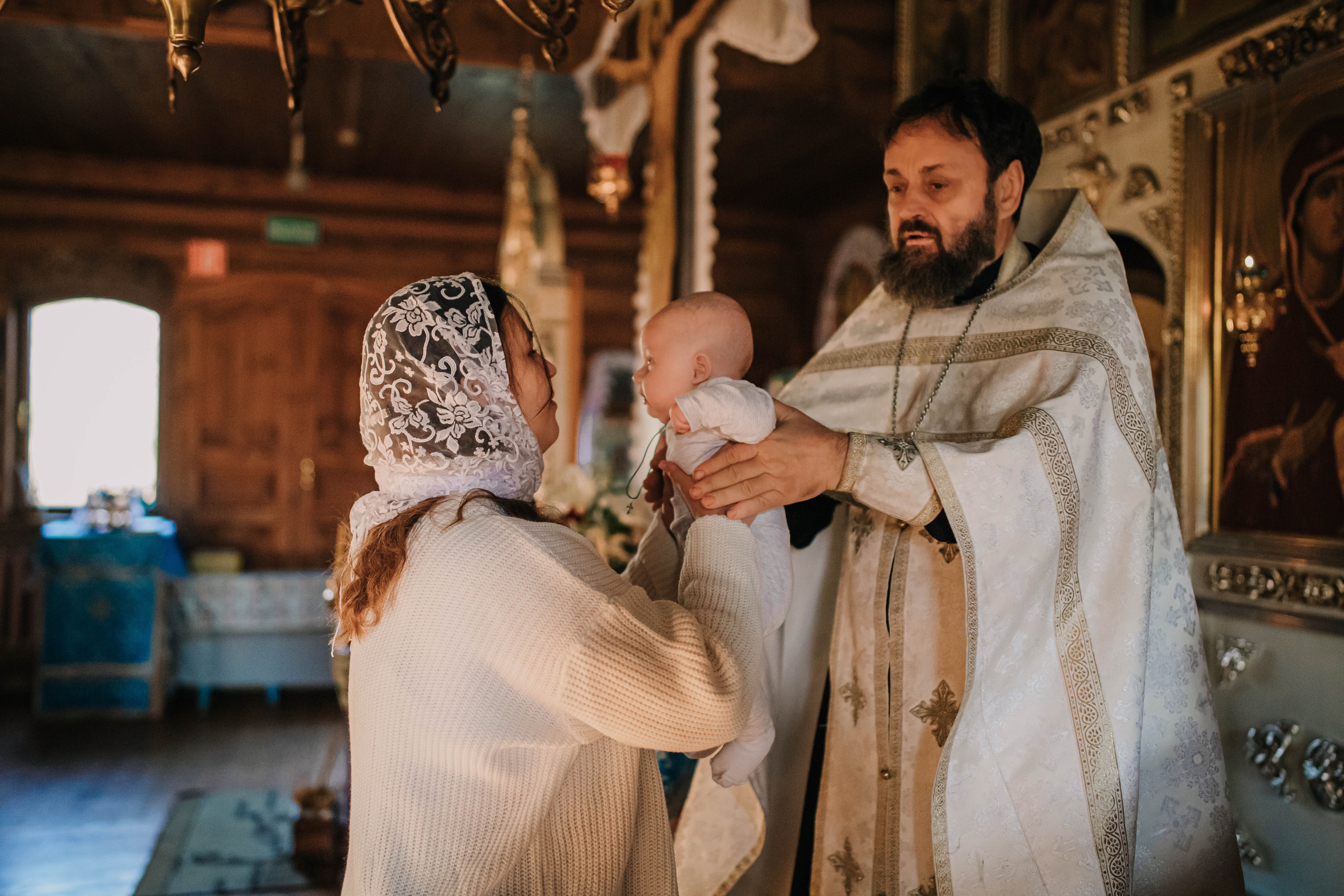 Крещение Дмитрия. Фотограф Дарья Маташкова