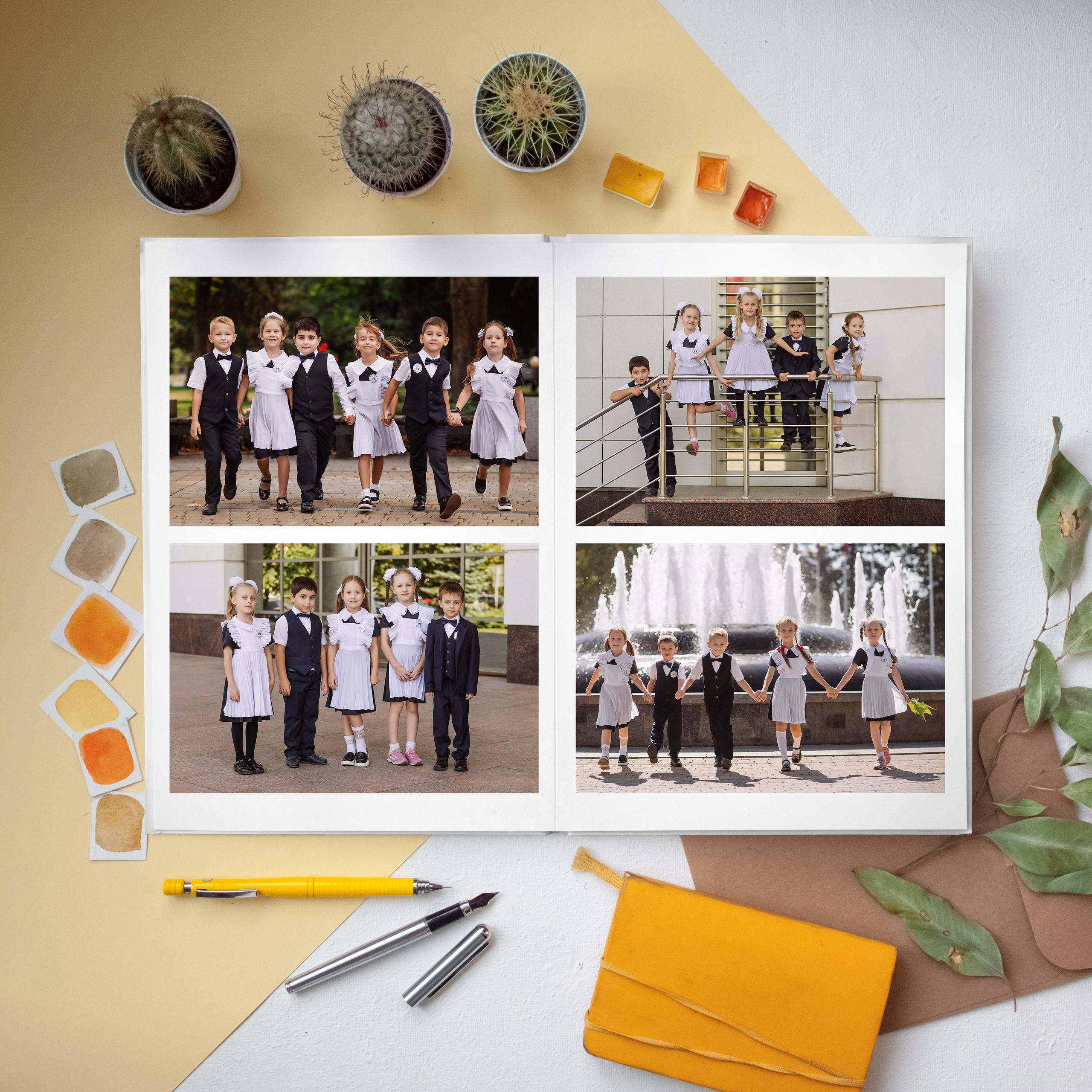 фотосессия первоклассников