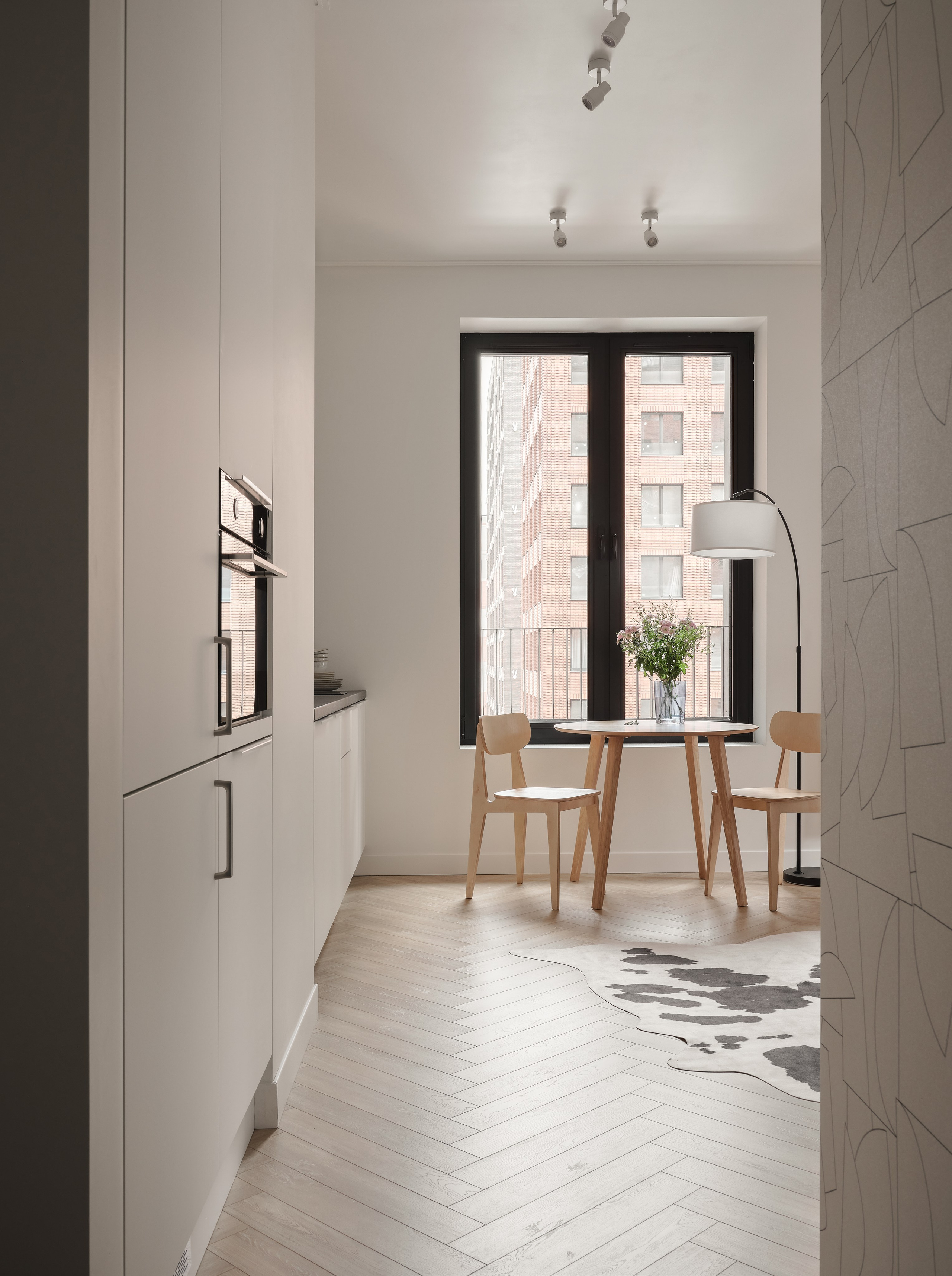 Светлый интерьер небольшой квартиры. Фотограф Наталья Вершинина