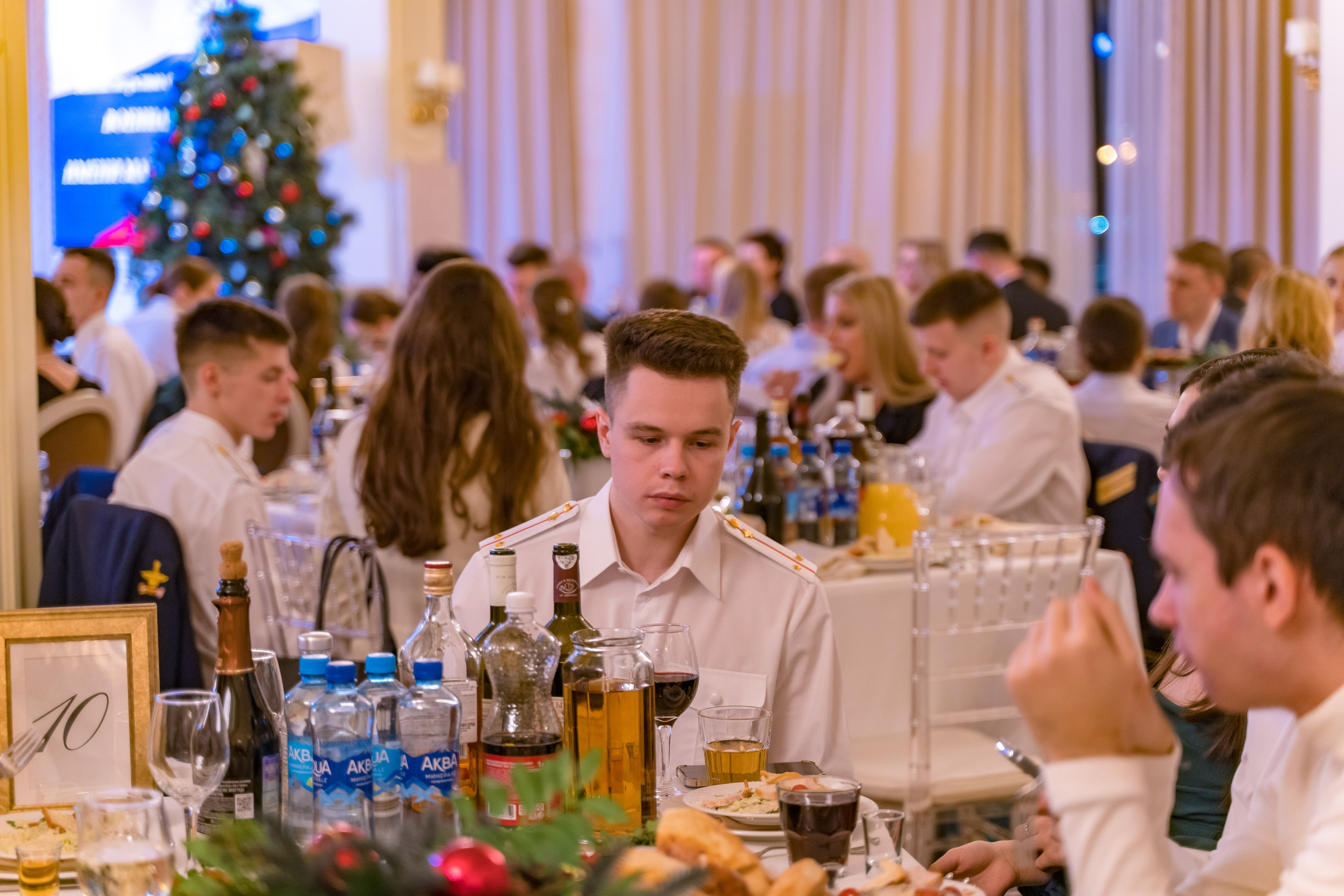 Фотосъемка выпуска военной академии и вручение дипломов