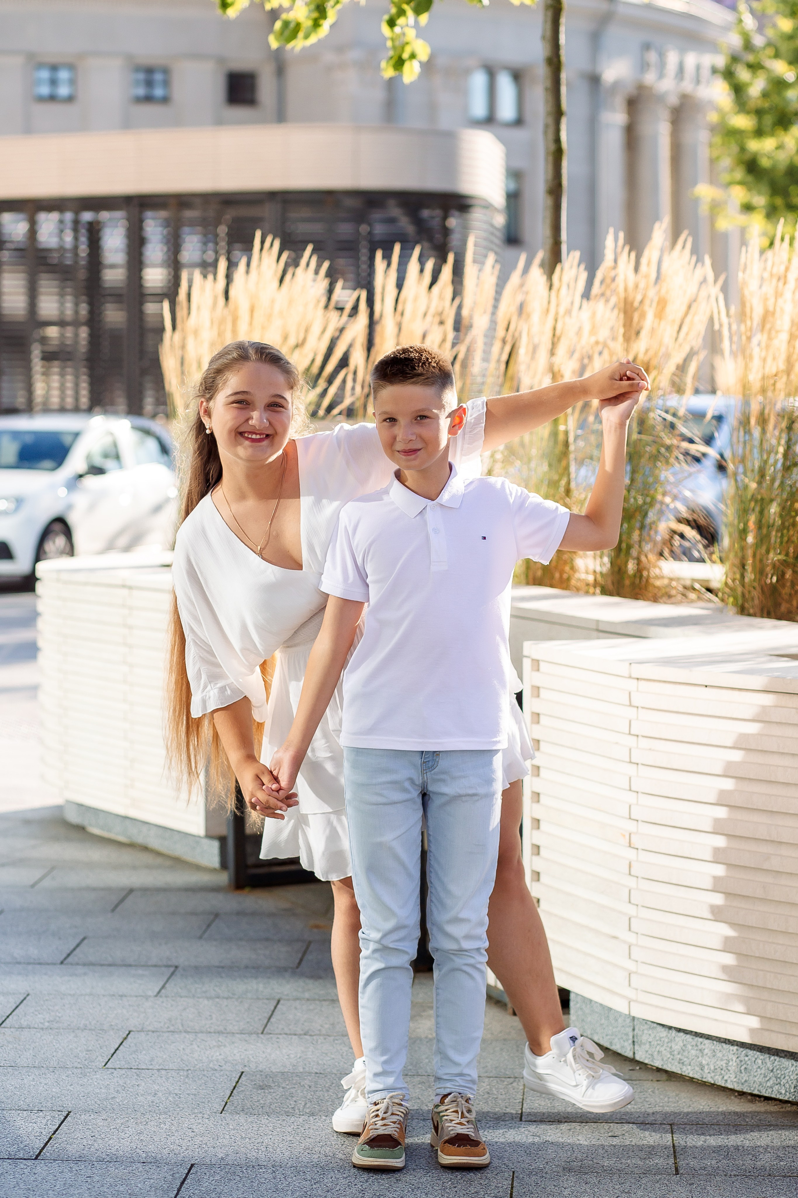 Семейная прогулка. Семейный детский фотограф. Фотосессия в Минске