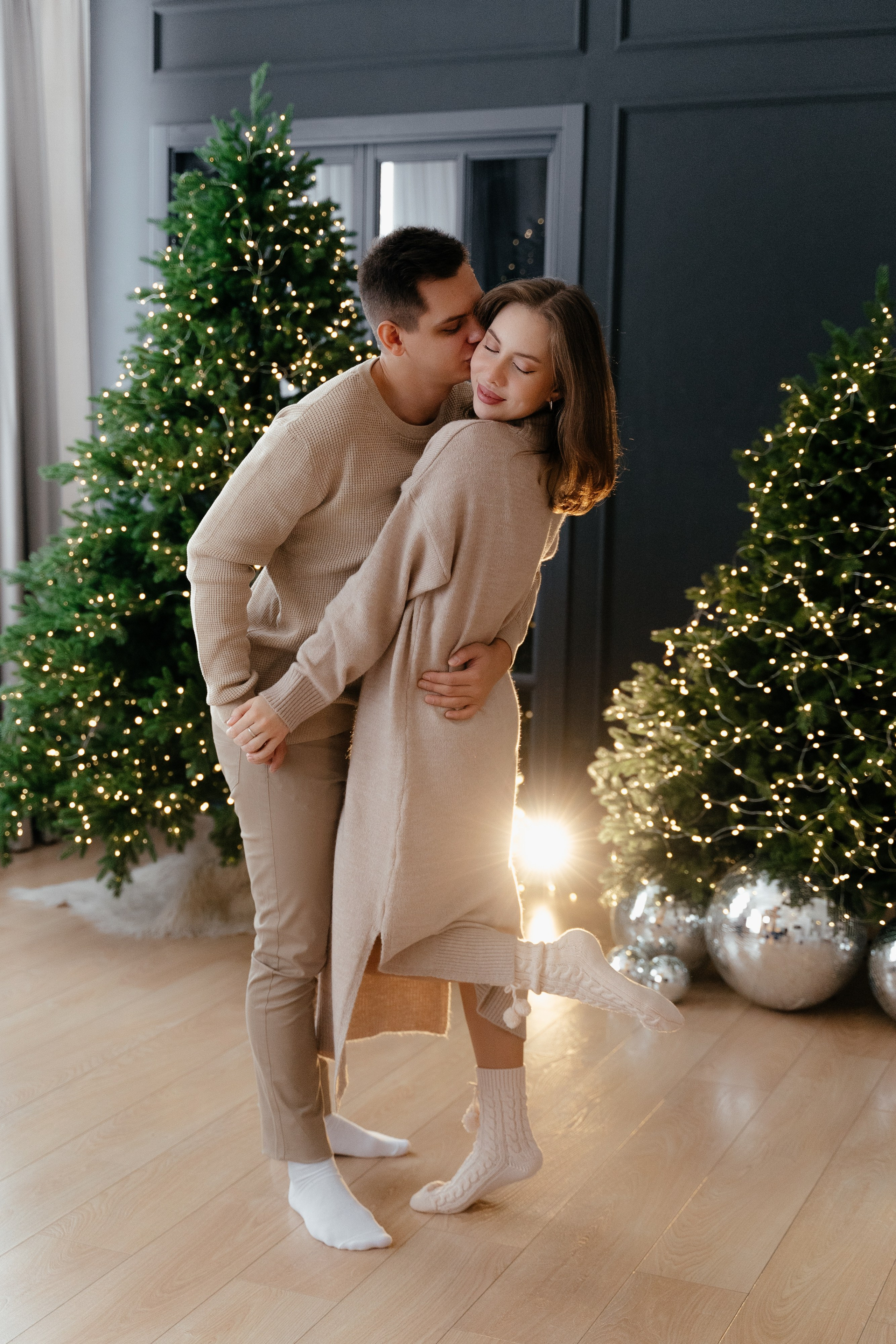 Вика и Максим Новый Год. Фотограф Ирина Романова