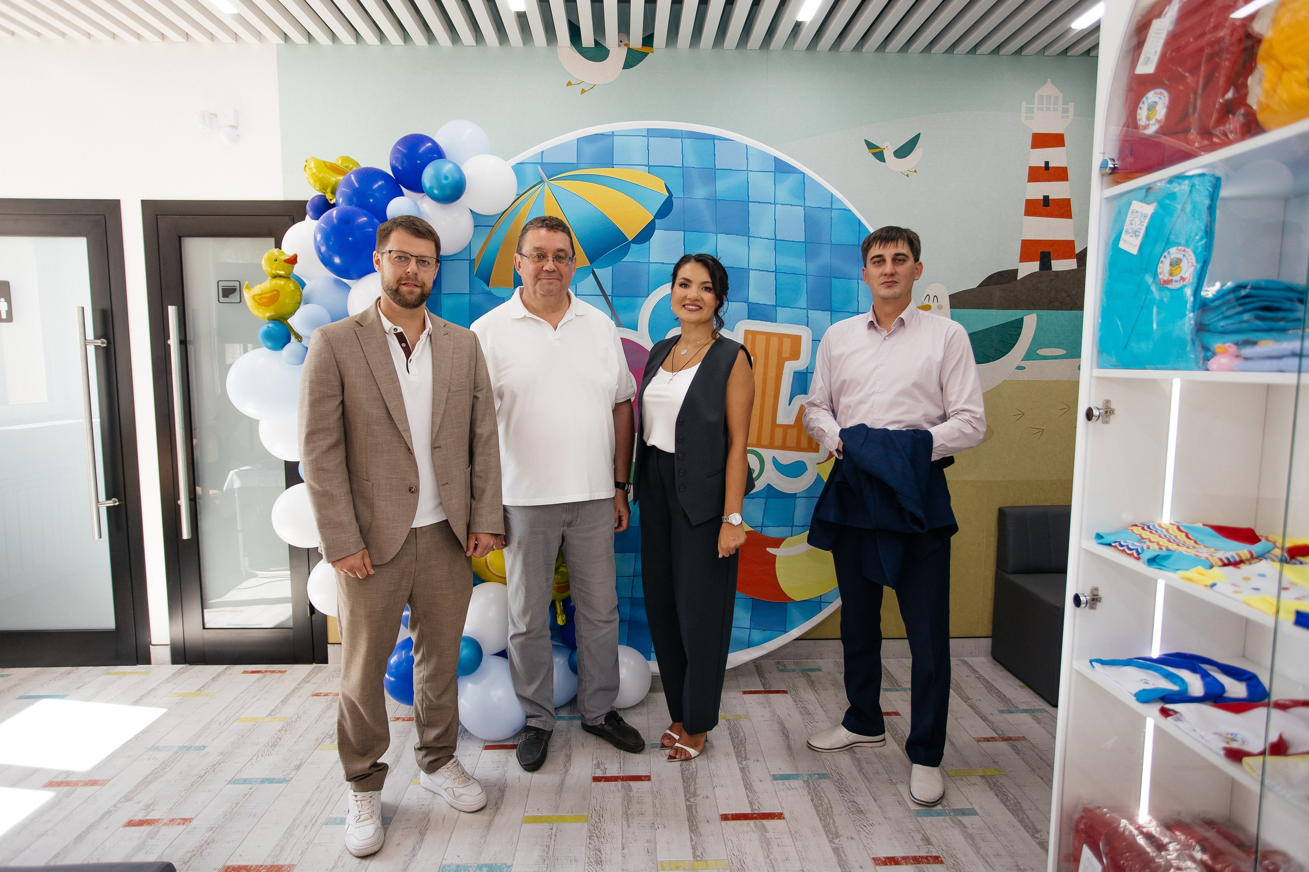 Открытие бассейна. Фотограф в Иркутске