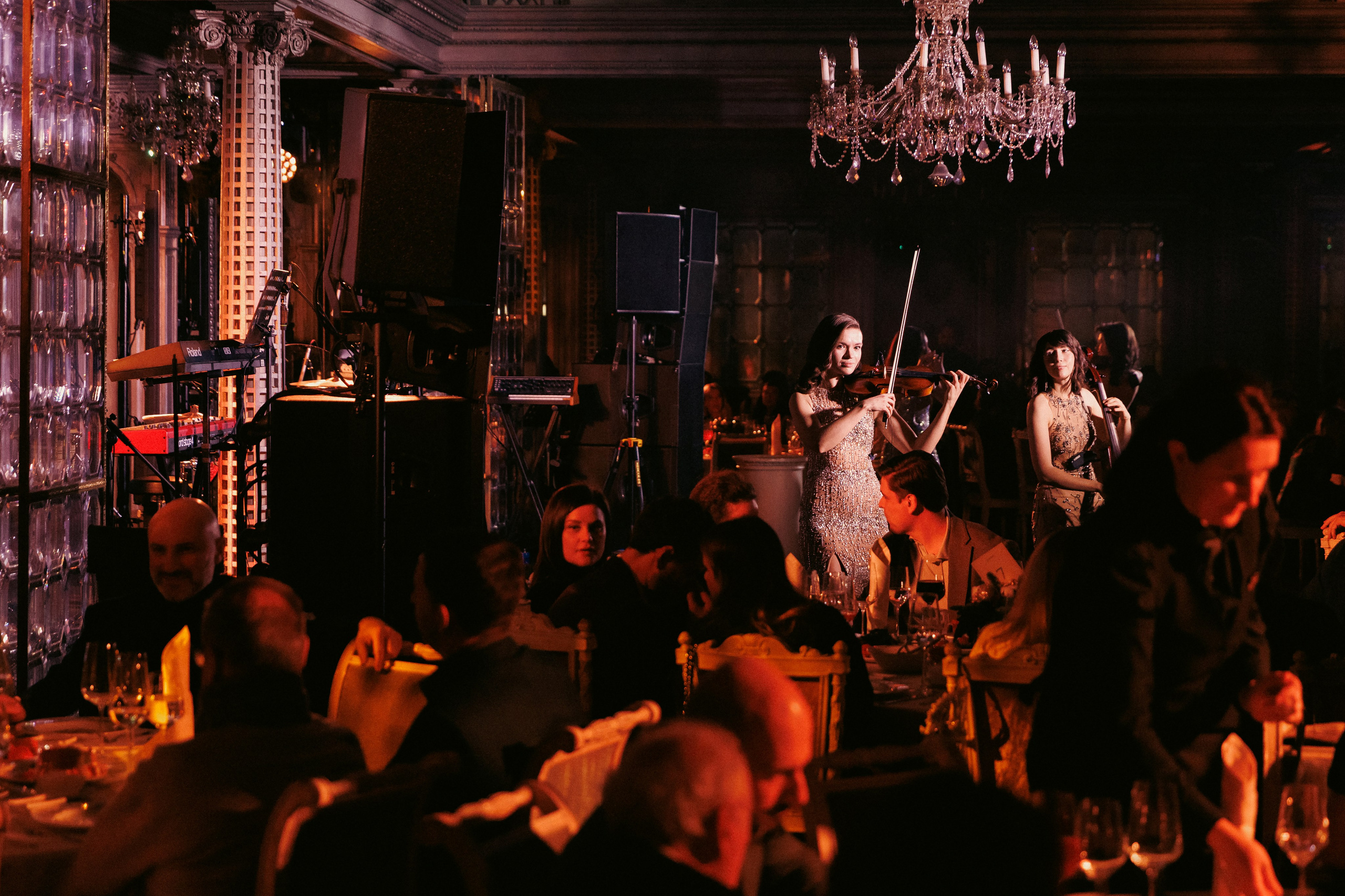 Новогодний ужин Сбер