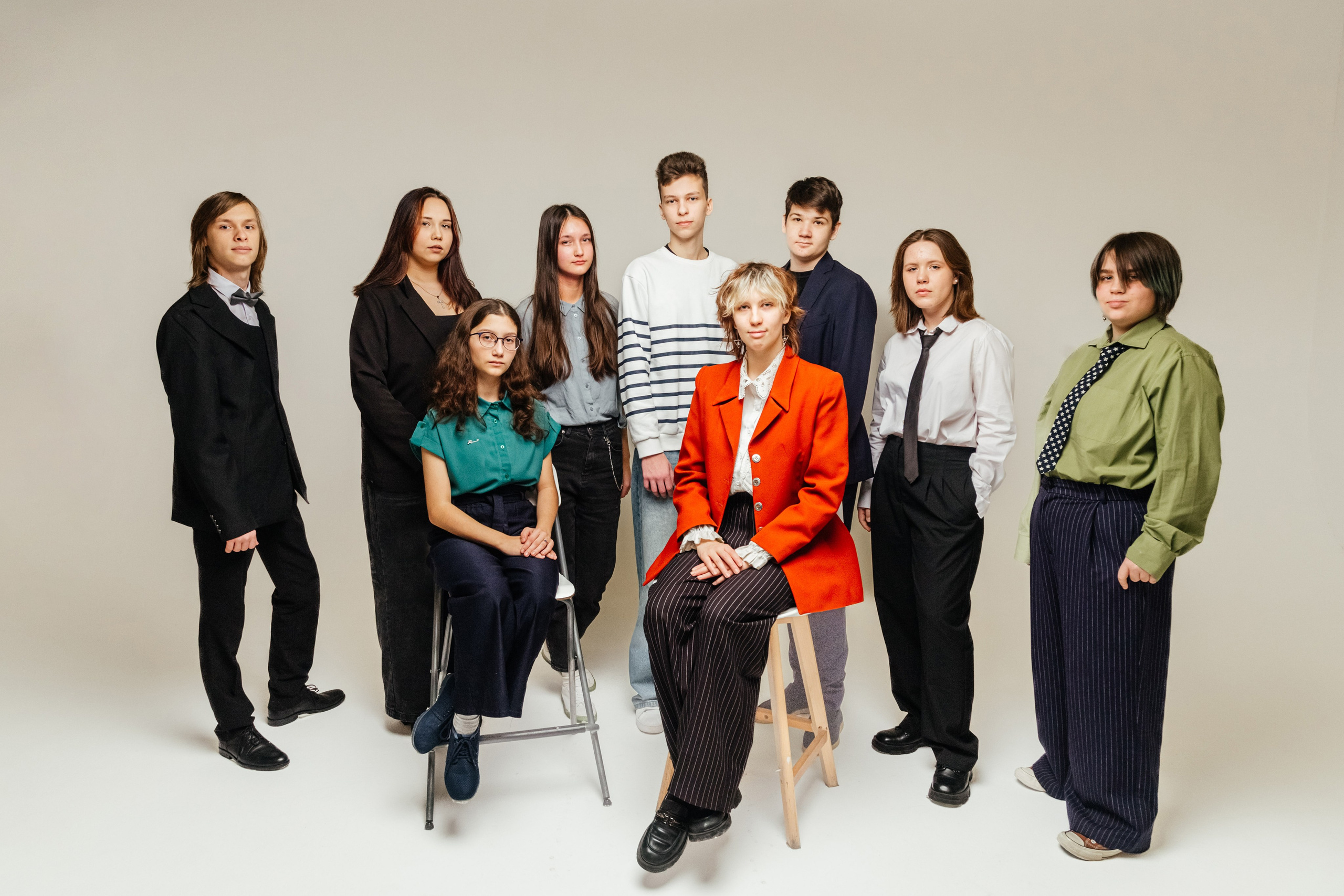 9 класс в фотостудии. Семейный фотограф Любовь Саркеева