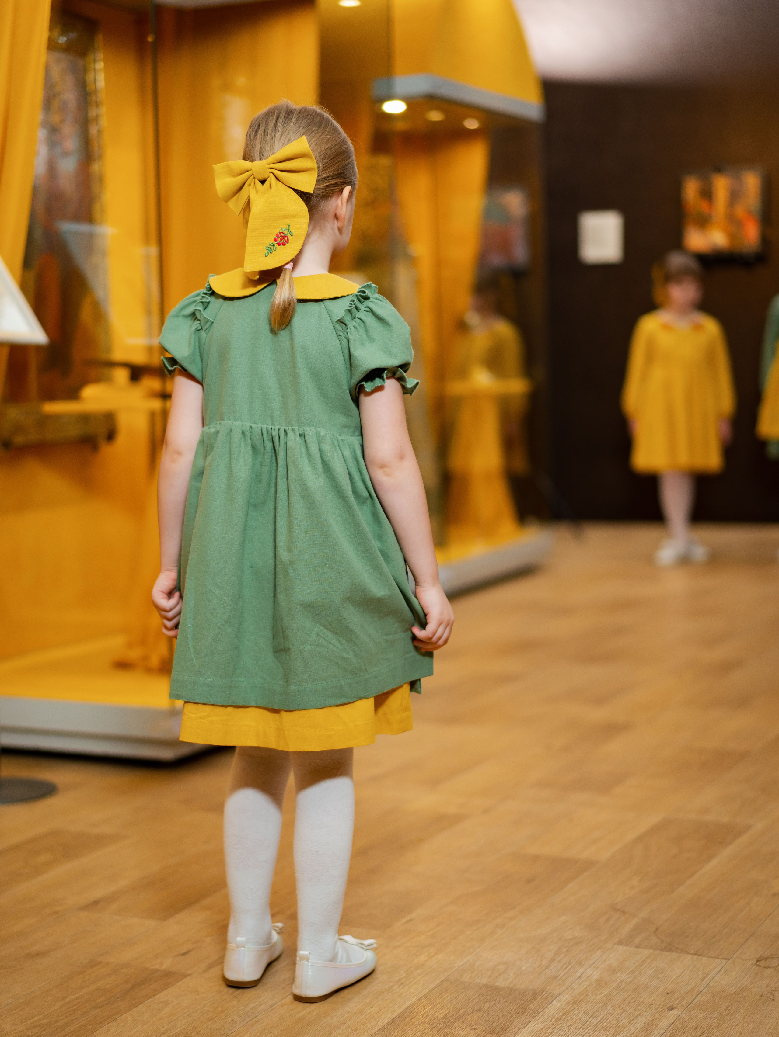 Показ одежды в рамках выставки «105. Лучшее». Фотограф Москва