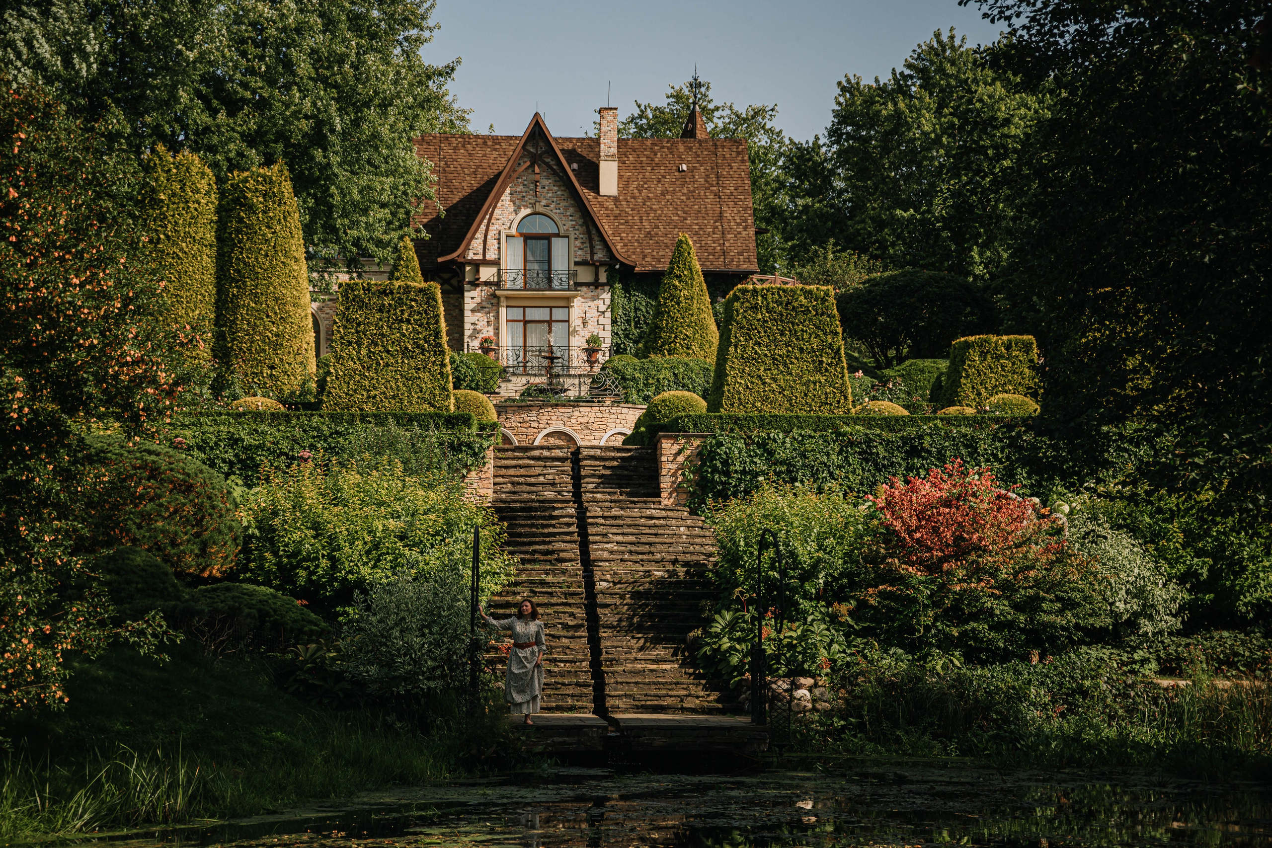 Виталий и Анастасия. Усадьба Ореховно. Фотограф Дарья Маташкова