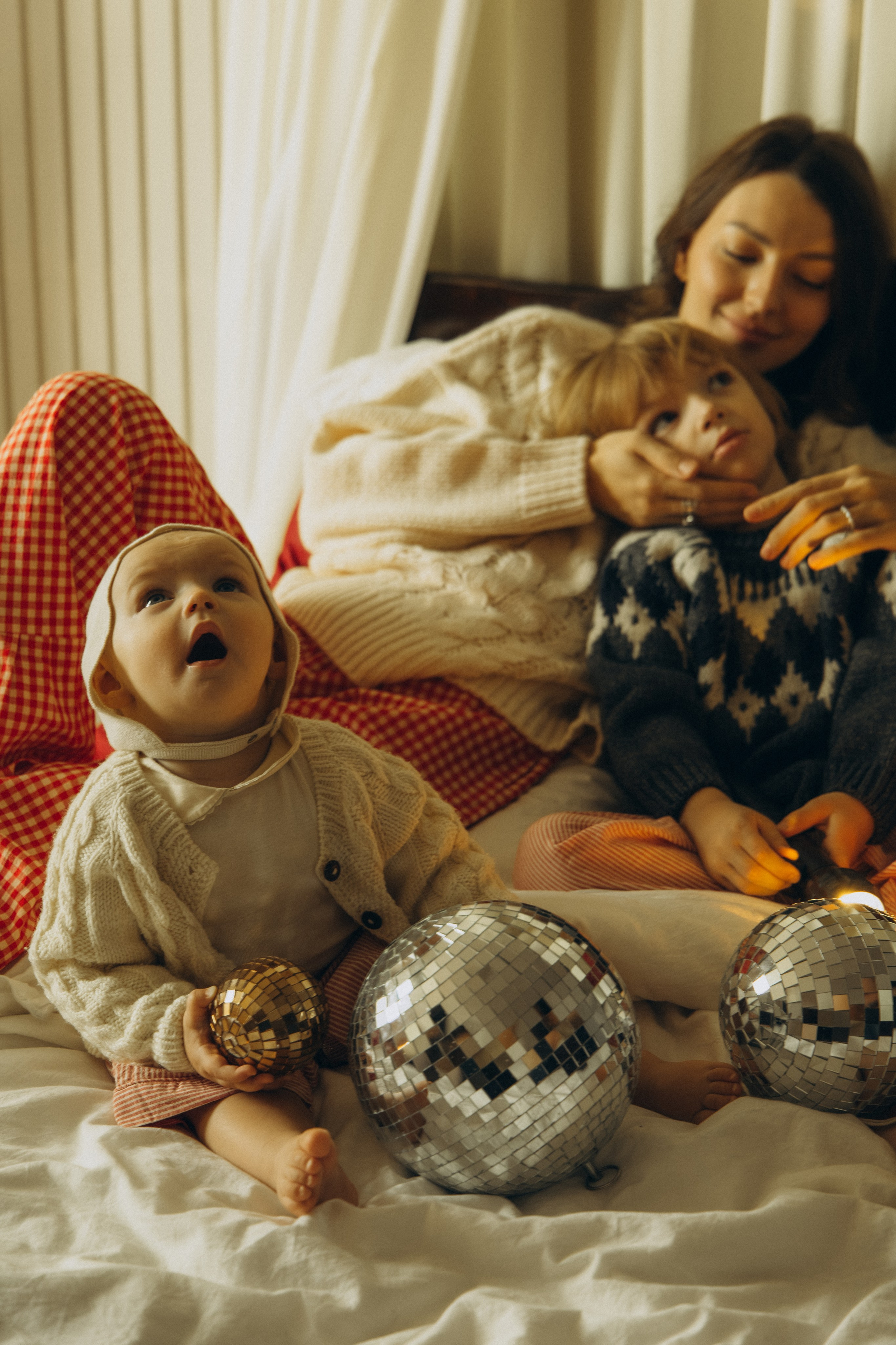Теплая новогодняя история. Семейный фотограф в Москве Лоншакова Кристина