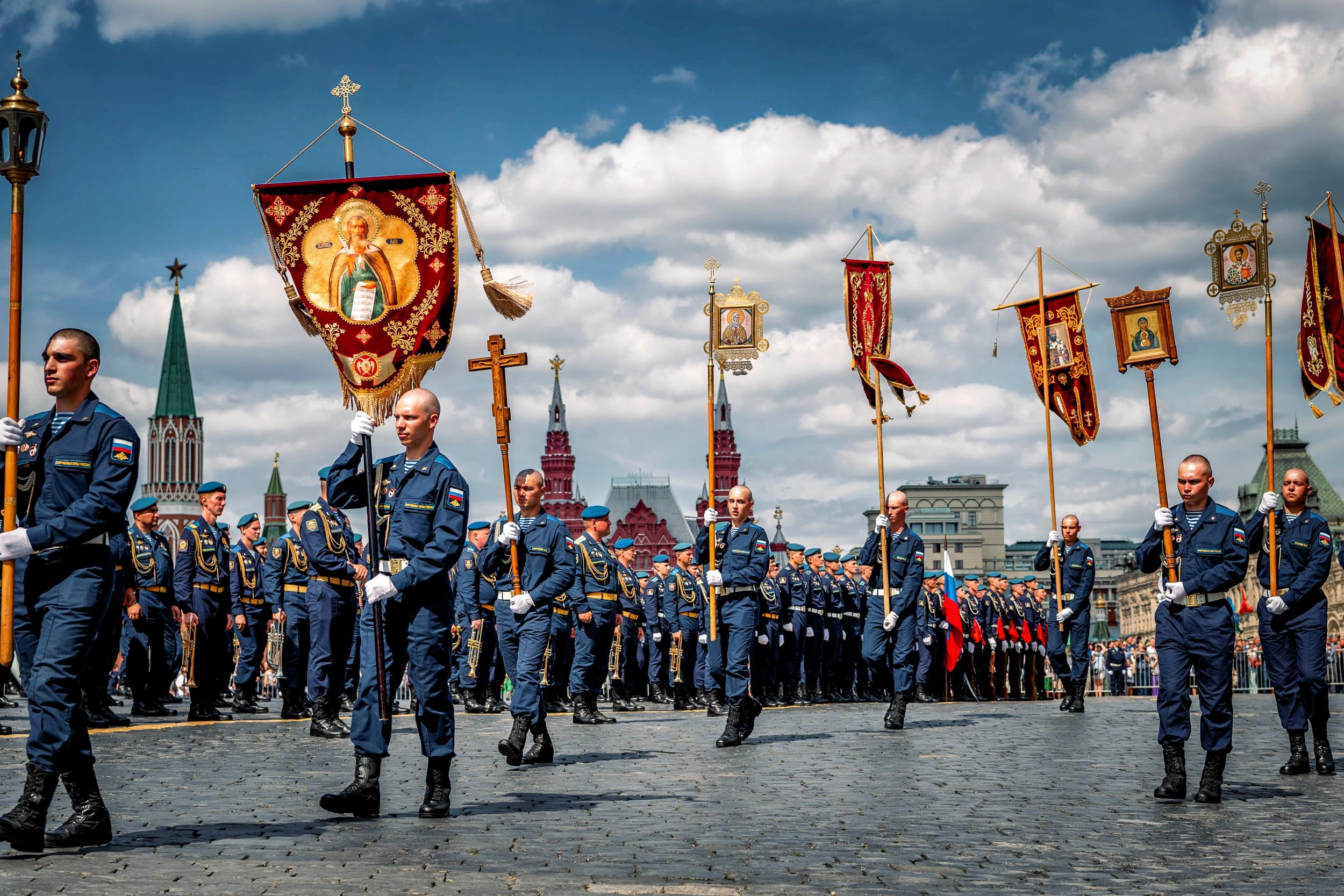 День ВДВ в Москве. Бизнес фотограф в Москве Алексей Кознев