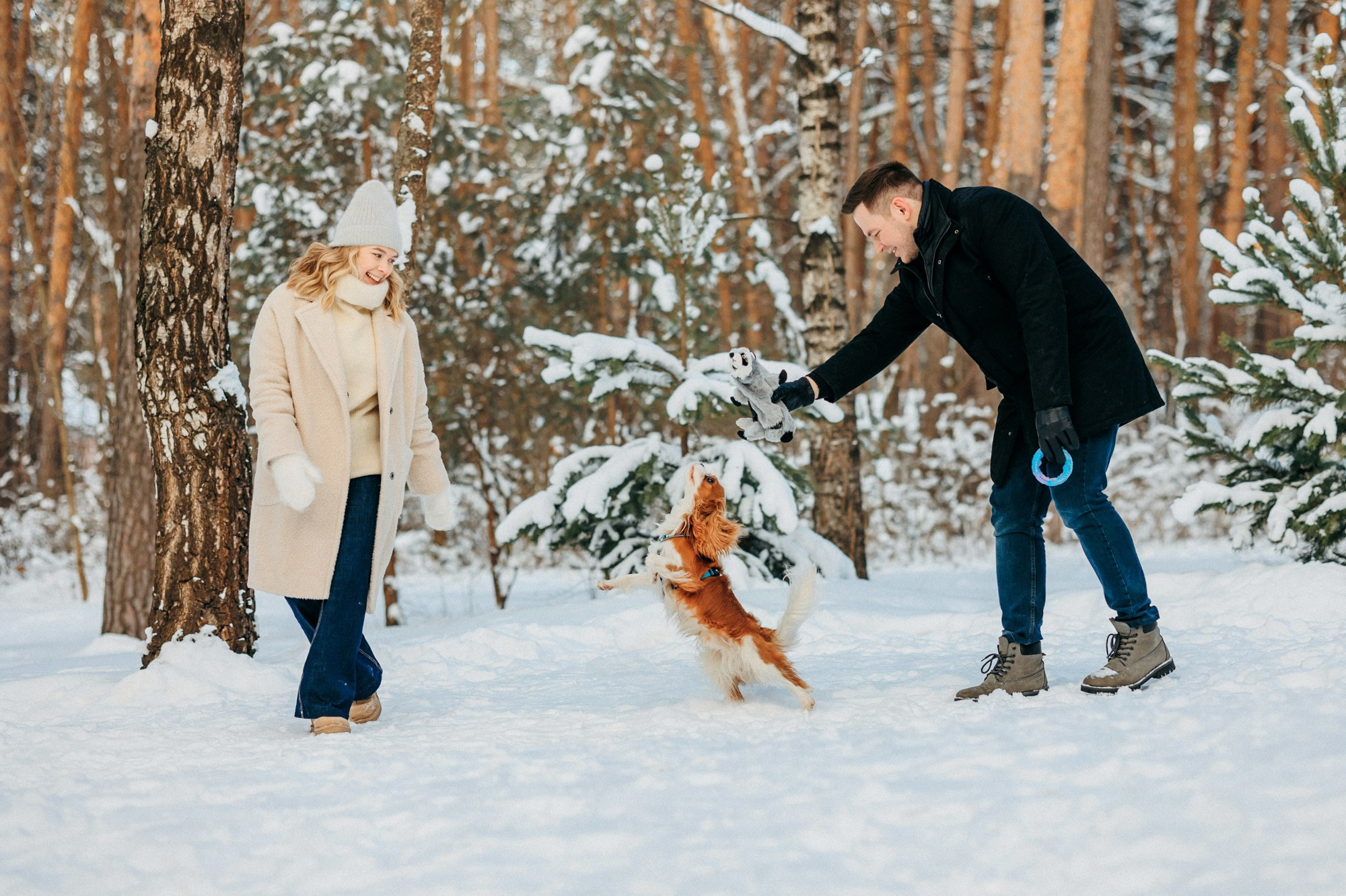 Юля, Илья и Майкл. Фотограф-анималист Елена Радченко, Москва