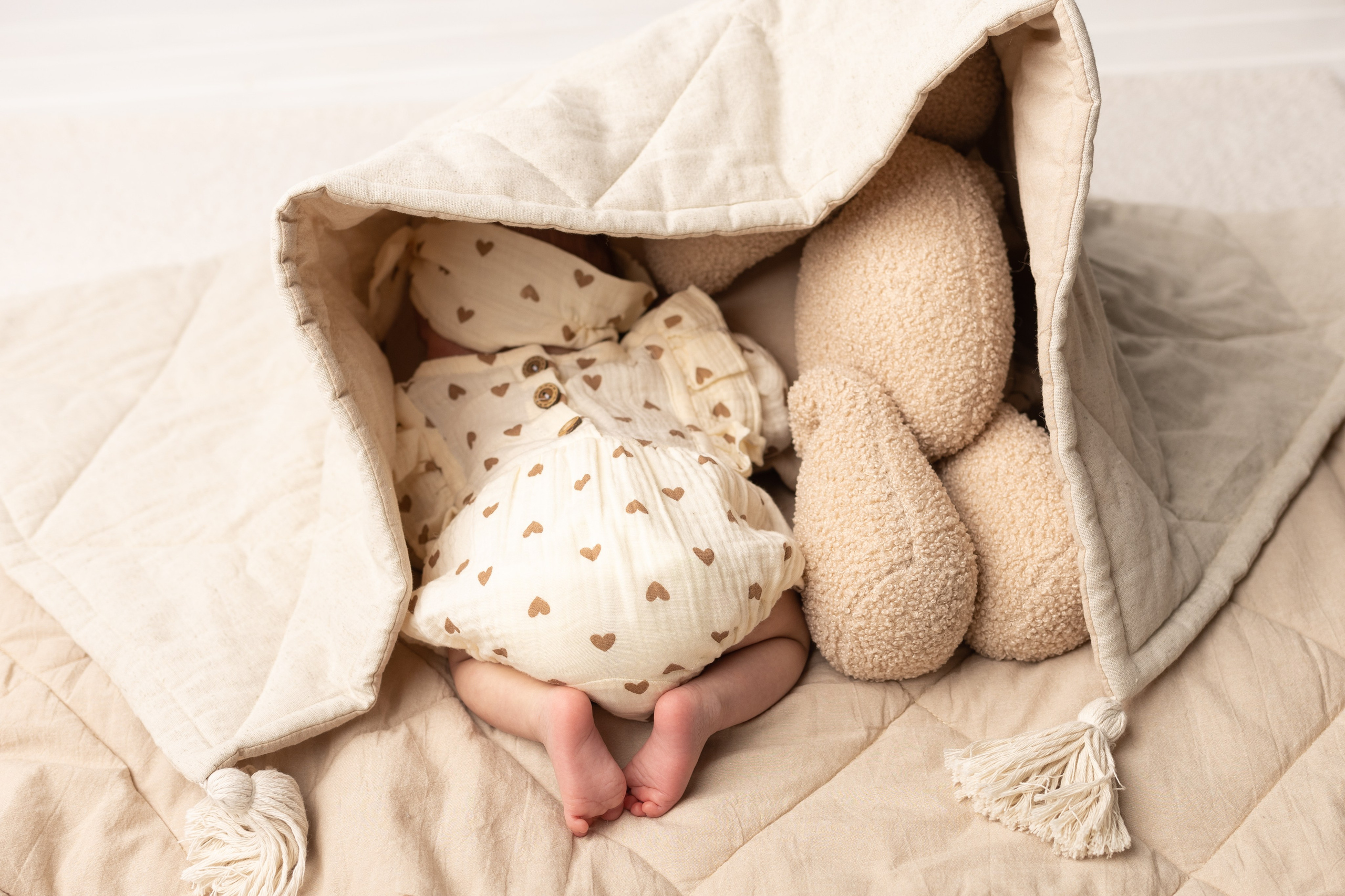 Фотосессия новорожденного в натуральном стиле. Фотограф новорожденных, детский фотограф в г. Оренбурге Екатерина Козлова