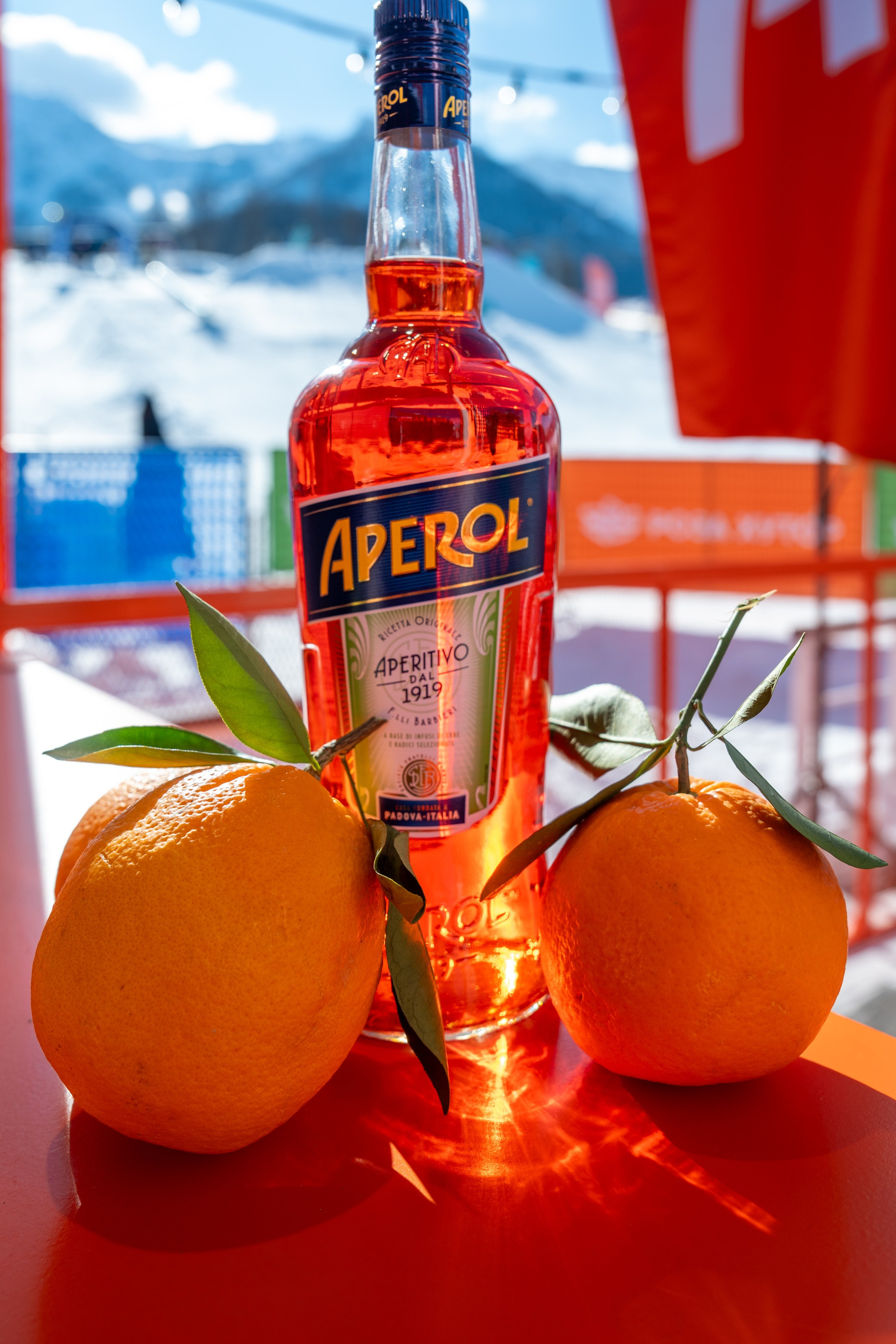 Фотоотчет партнерской интеграции Aperol Spritz на Роза Фест 2025. Репортажный фотограф в Красной Поляне и Сочи Павлюченко Екатерина