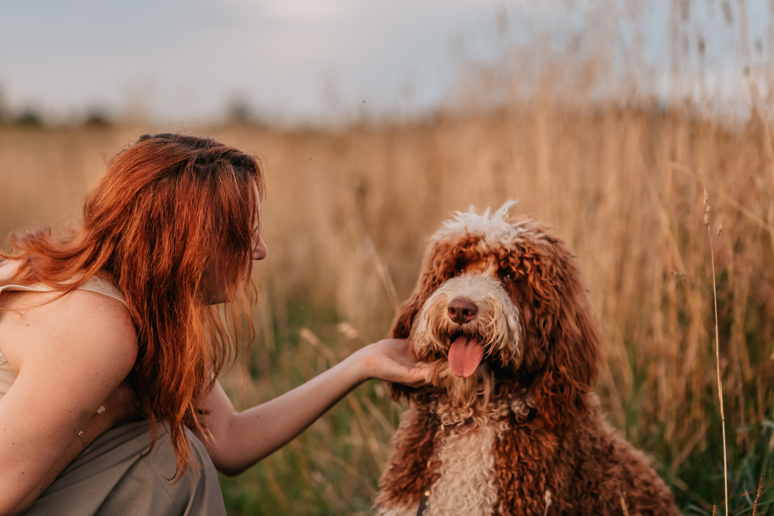 Олег, Мария и Тоторо. Семейный фотограф анималист Мария Крючкова