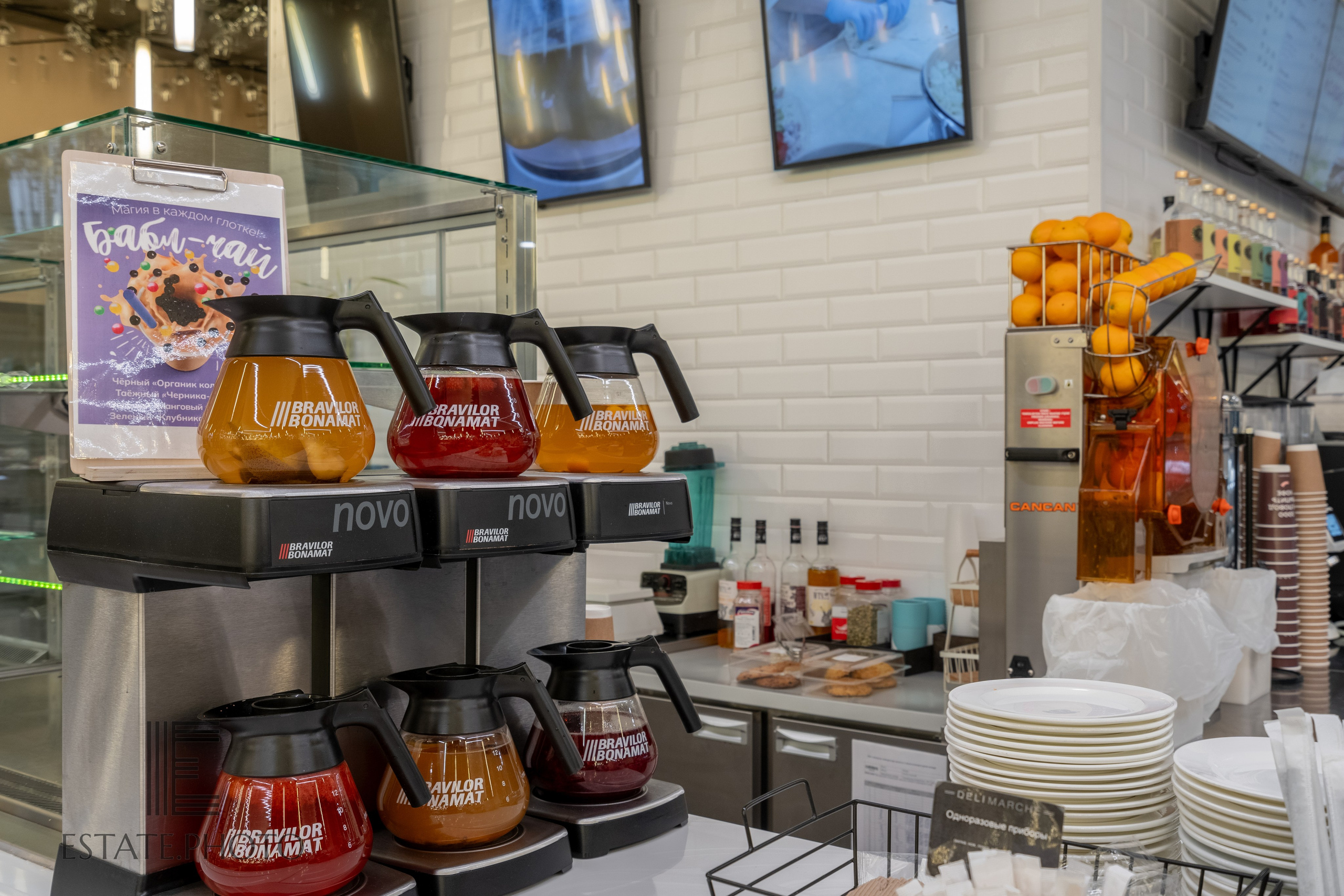 Кафе и рестораны. Интерьерный фотограф Москва Татьяна Казакова