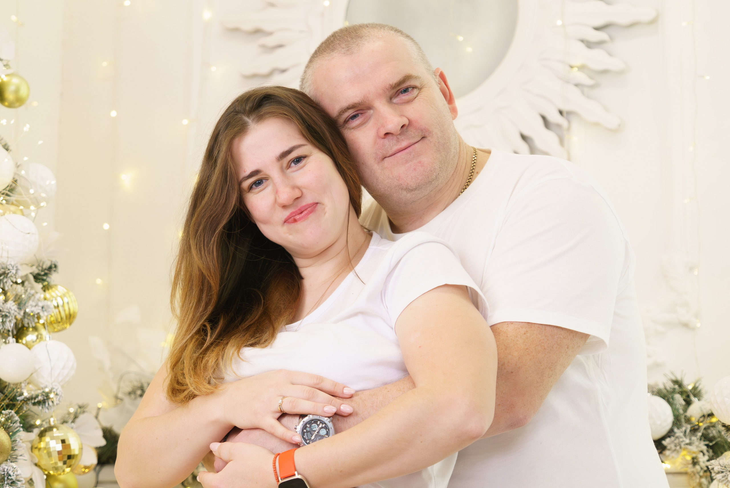 Виктория и Александр — семейная новогодняя фотосессия. Шедевры для Вас! Фотограф и Видеограф в Краснодаре Пахиев Руслан