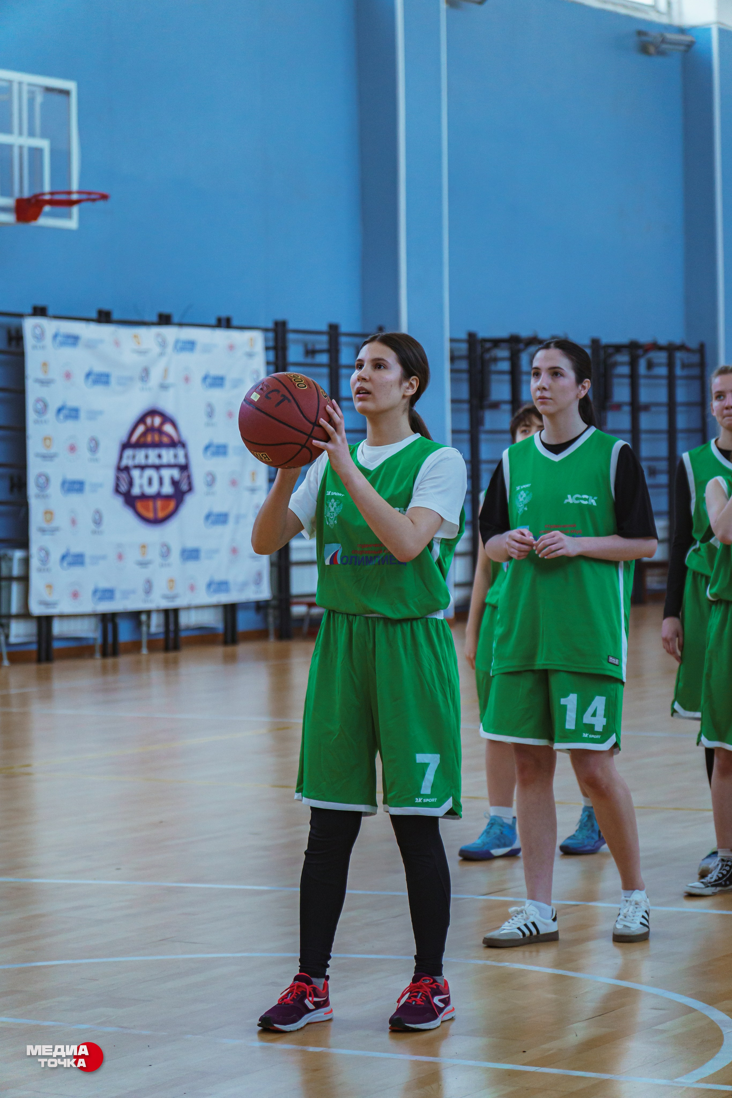 Краевые соревнования по баскетболу среди девушек. Прохоров Вячеслав — создатель медиа контента в Краснодаре