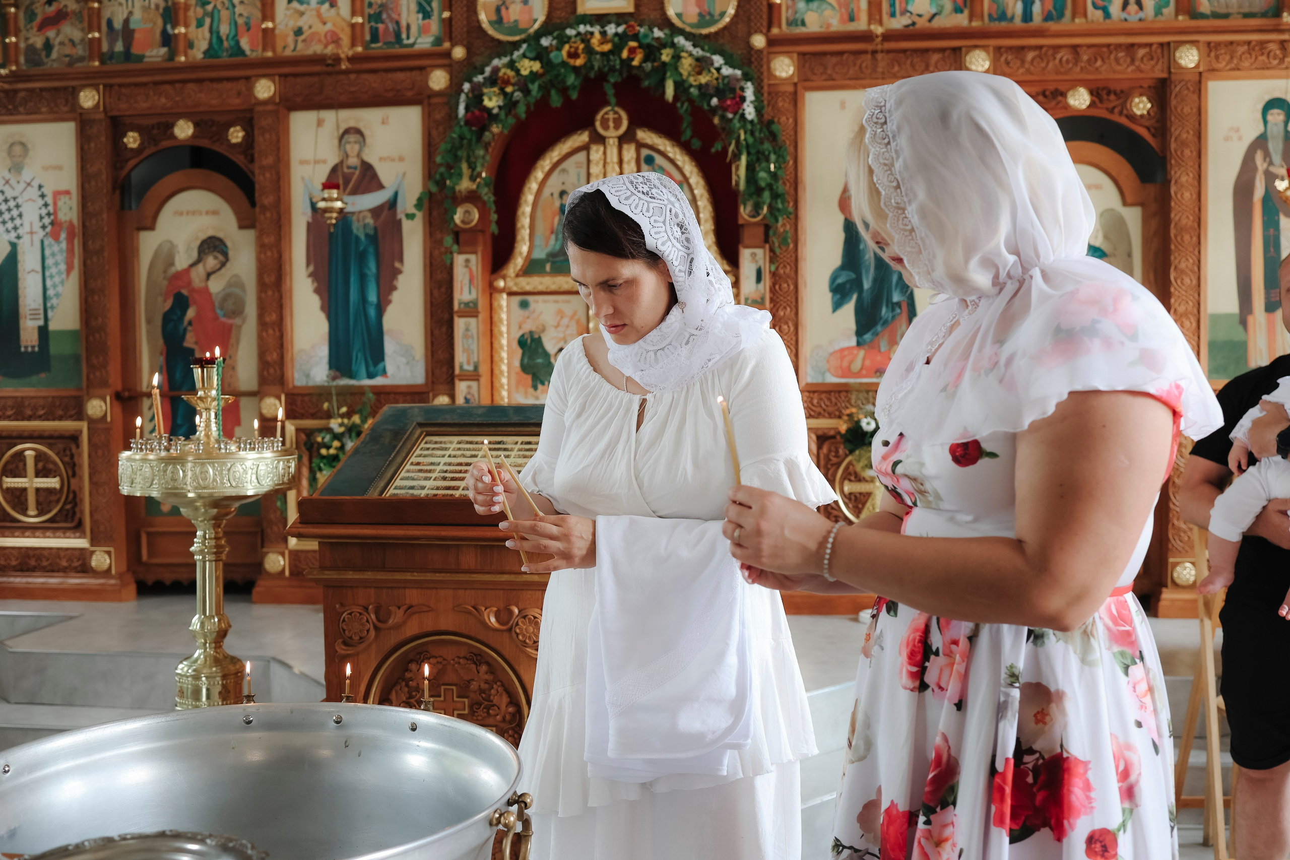 Крещение Гордея. Фотограф Новосибирск