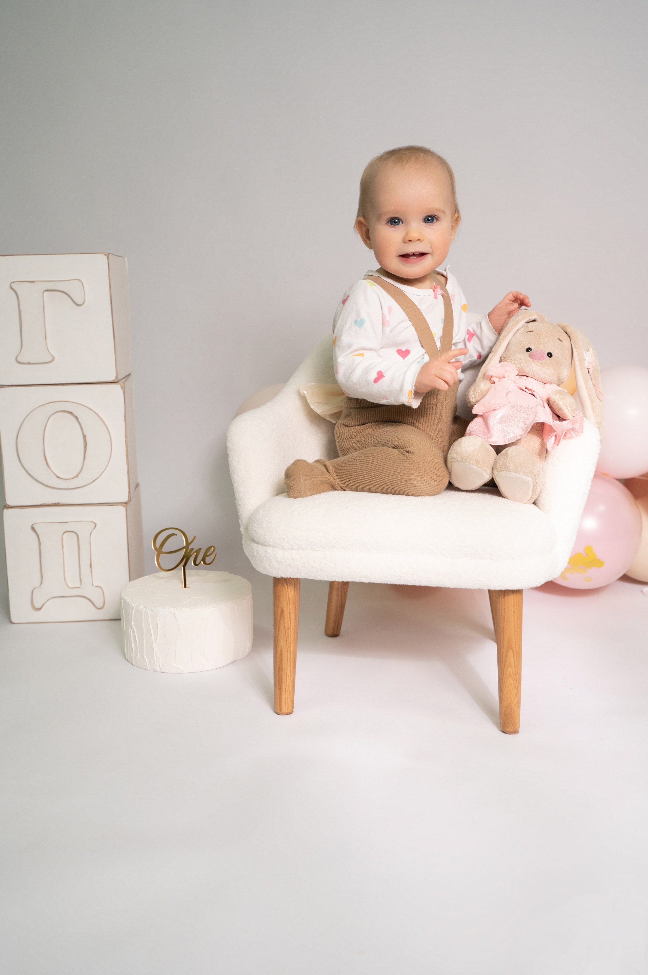 Годовасие в студии. Семейный фотограф в Москве Ольга Барсукова