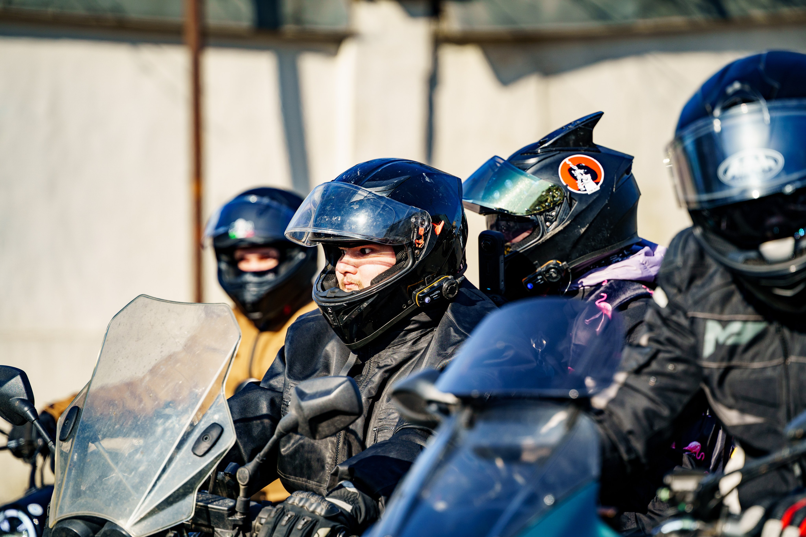 Прохват мотоклуба Norman Riders ч.1. Концертный и репортажный фотограф в Санкт-Петербурге Слава Пахомов