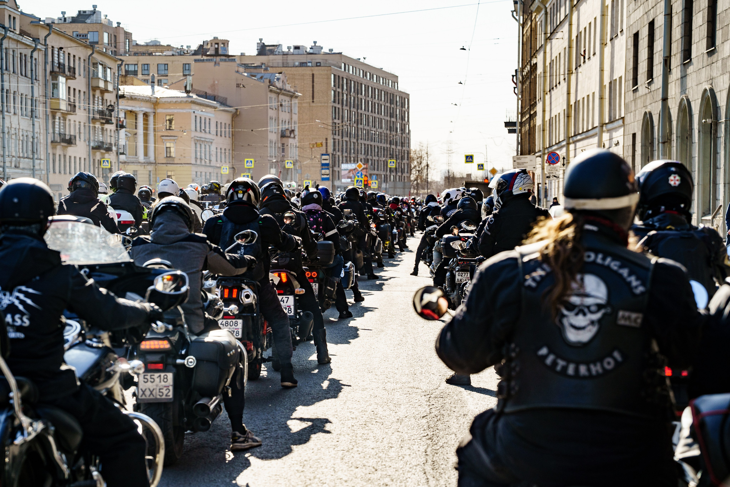 Прохват мотоклуба Norman Riders ч.1. Концертный и репортажный фотограф в Санкт-Петербурге Слава Пахомов