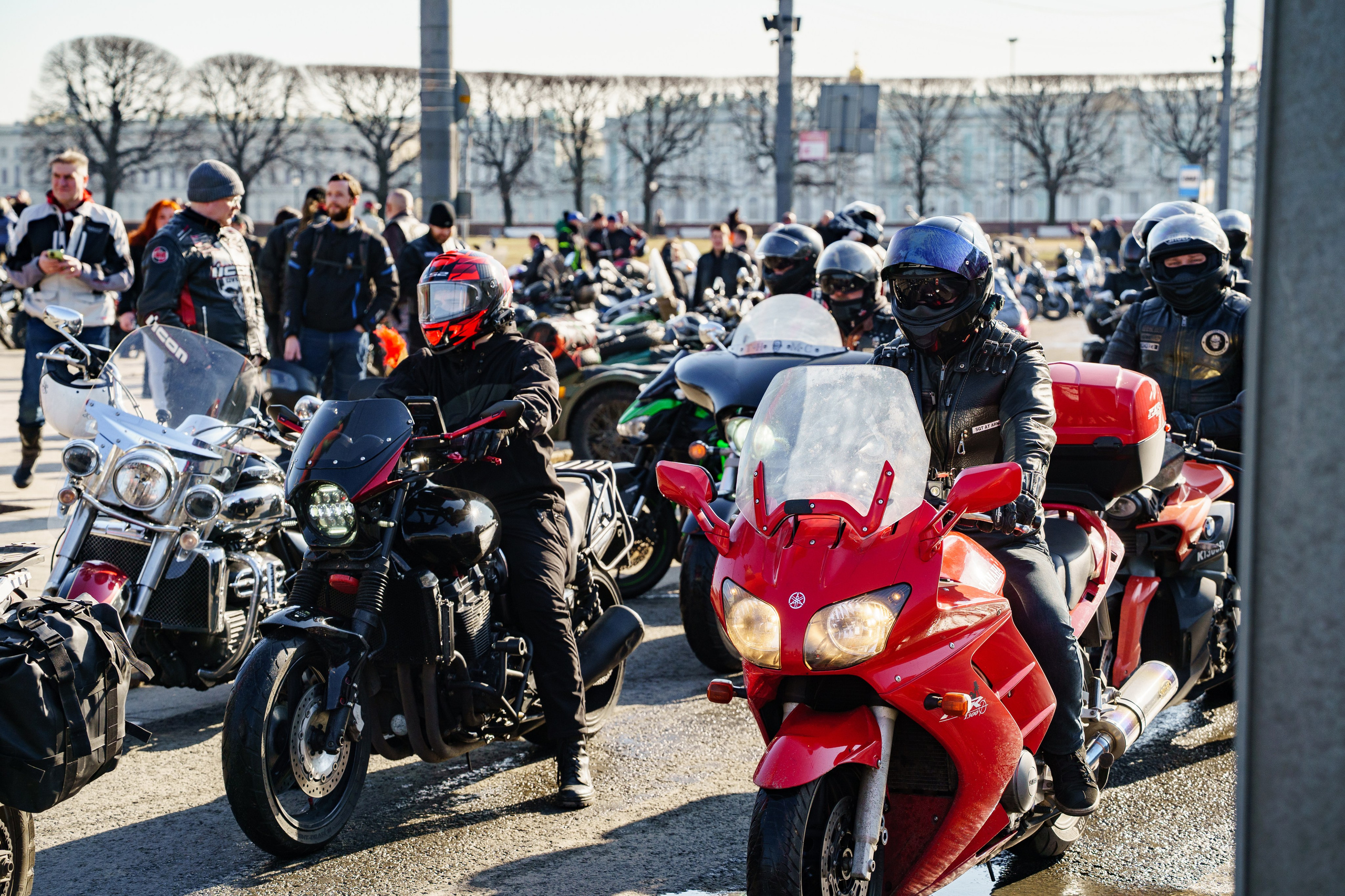 Прохват мотоклуба Norman Riders ч.1. Концертный и репортажный фотограф в Санкт-Петербурге Слава Пахомов