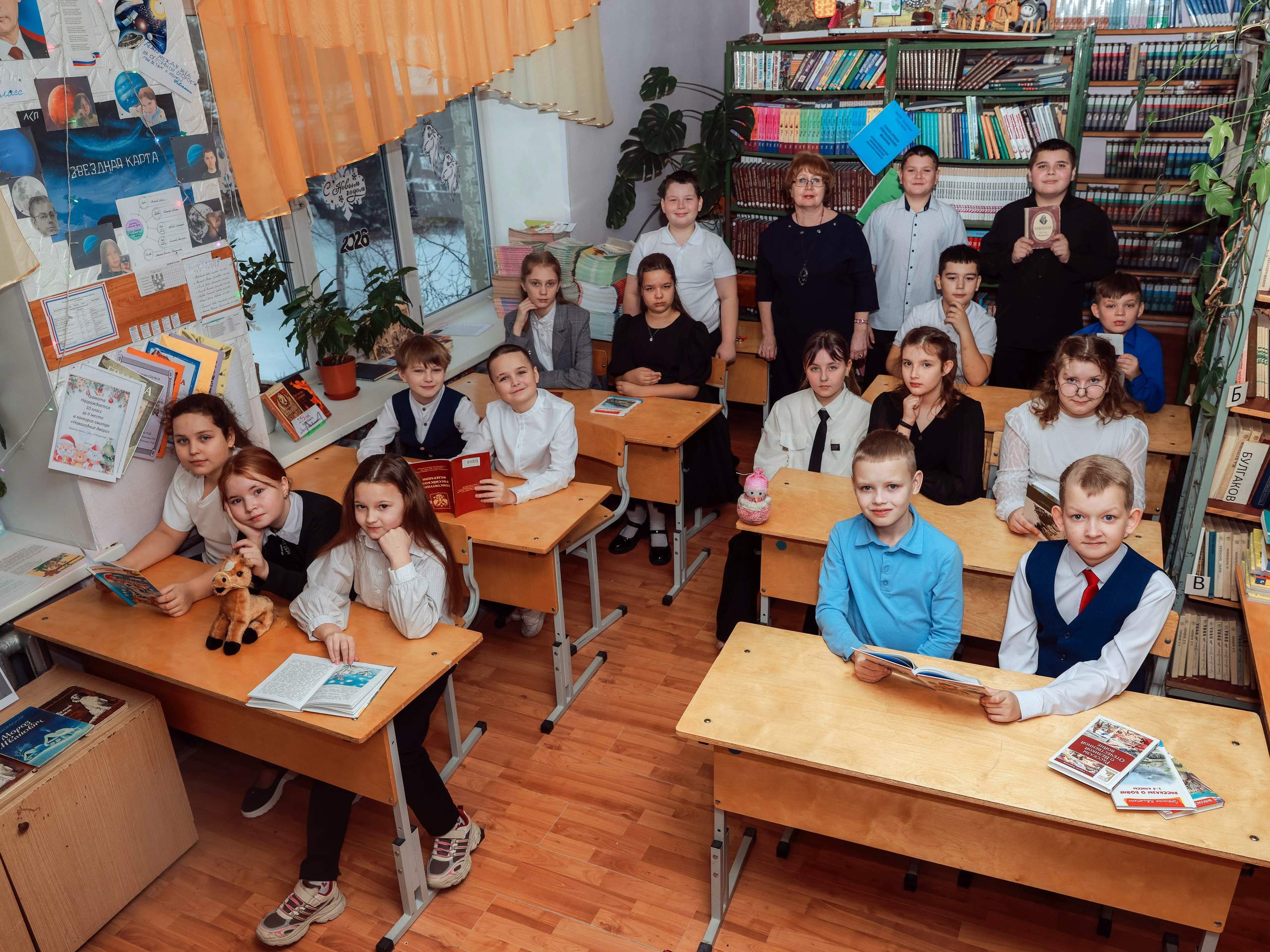 Школьники. Мультифотограф Динара Ахмедзянова