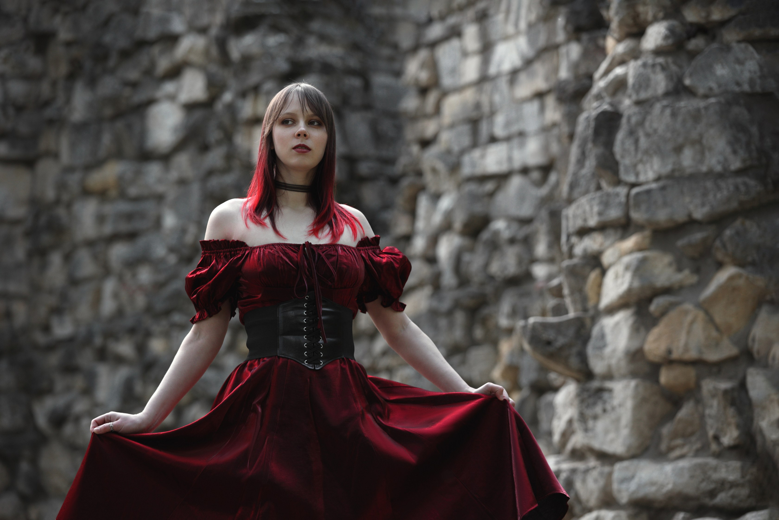 Jungfrau in Rot. Арт-фотограф. Coffelisk