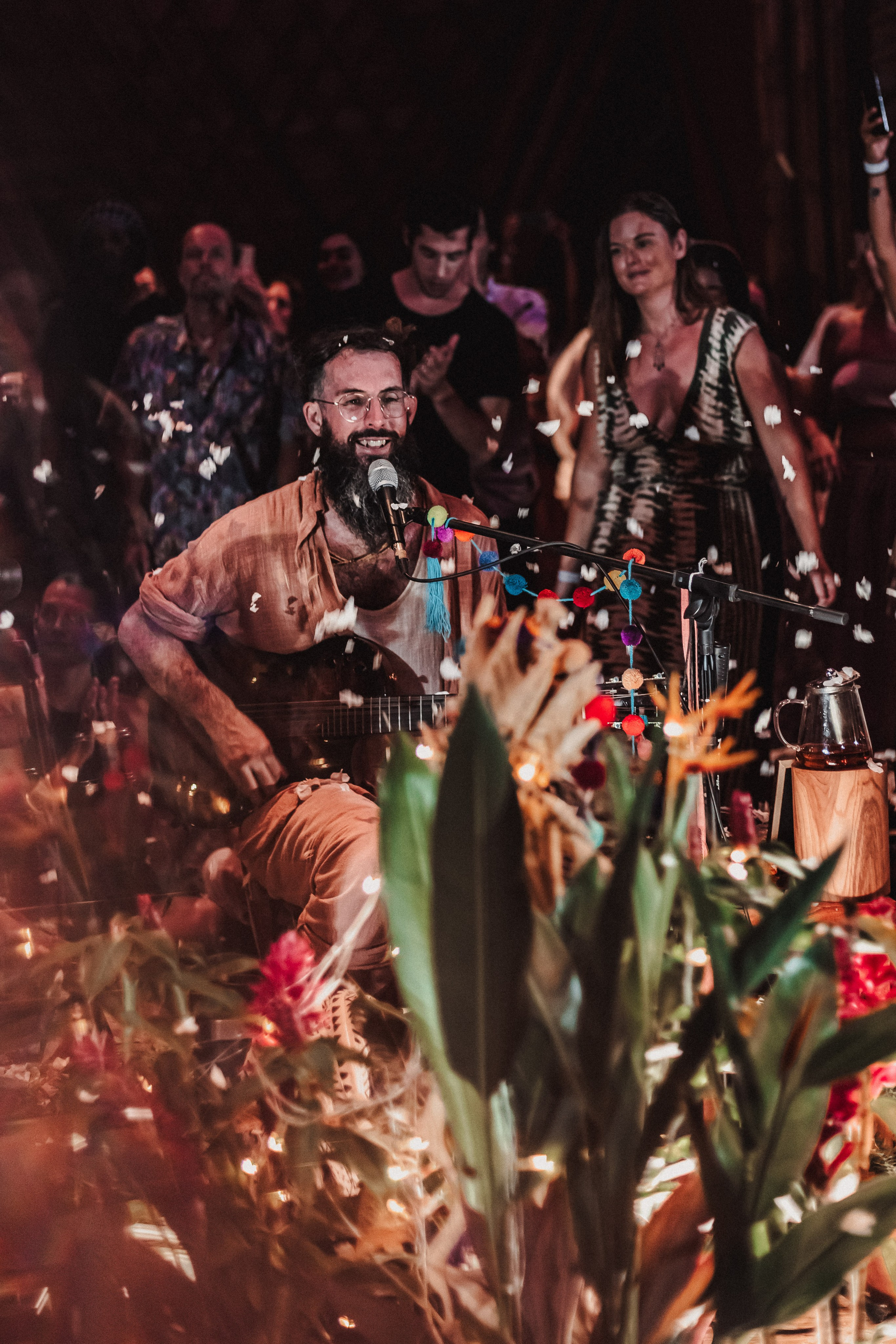 Hanuman Project kirtan at Alchemy march. Mariam Bagdasaryan