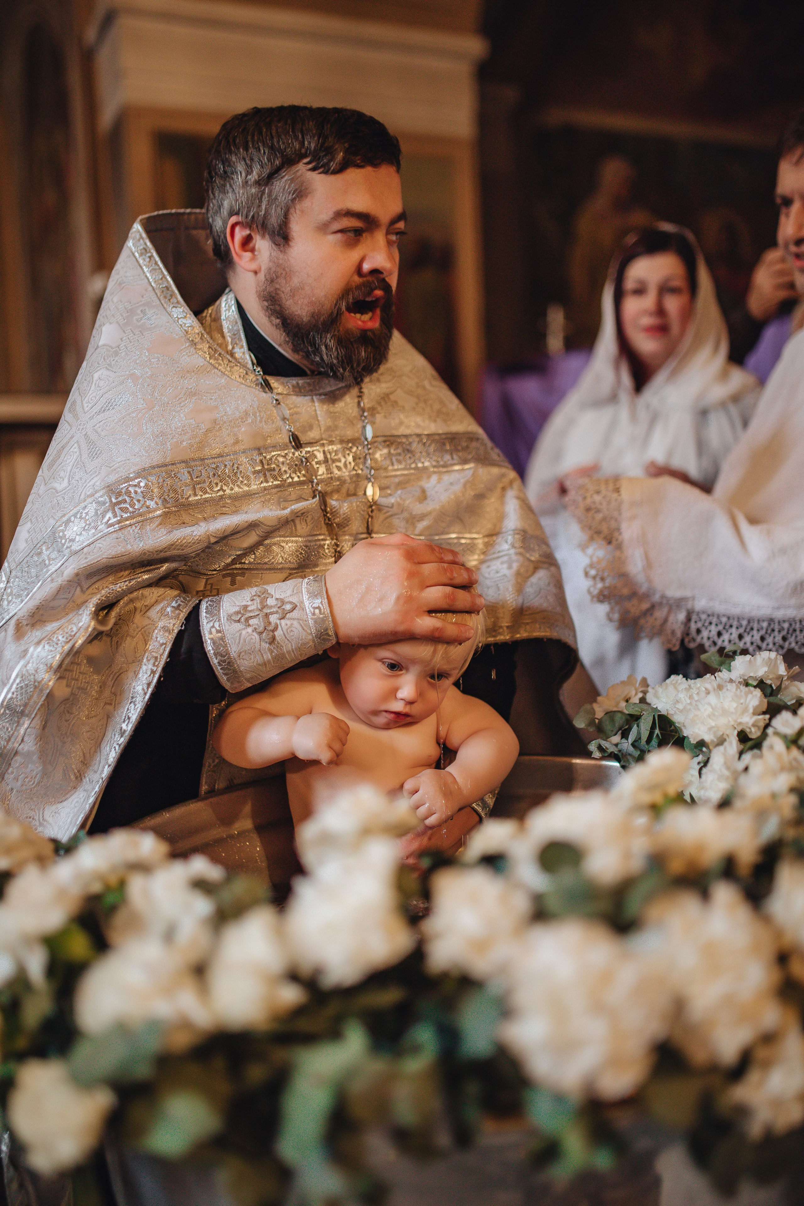 Таинство Крещения Глеба. Фотограф в Москве Алёна Гладкова