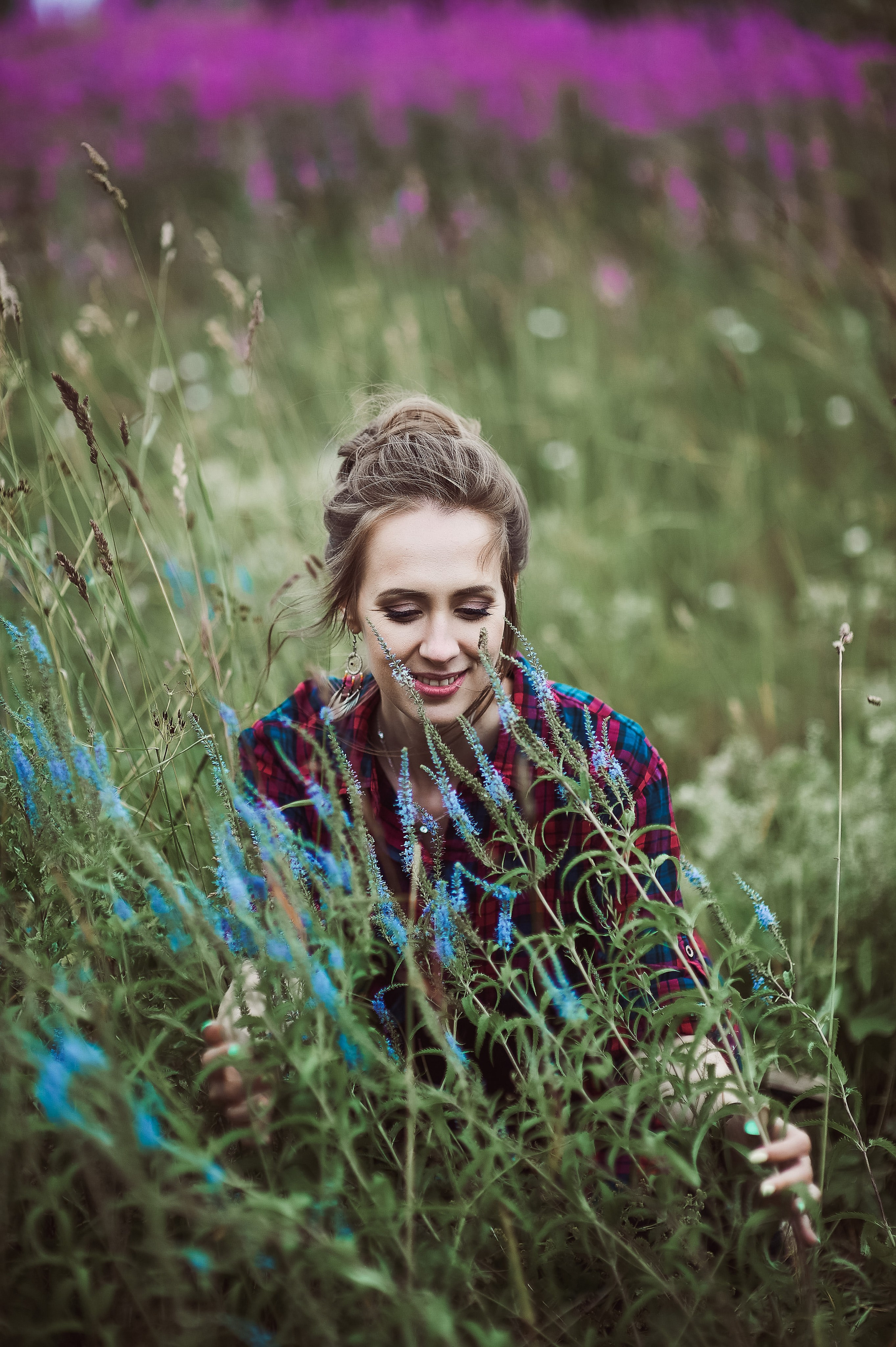 Александра и Вячеслав (фотосессия Love story на природе). Портретный, семейный и свадебный фотограф в Санкт-Петербурге и в Пушкине Ширяев Денис