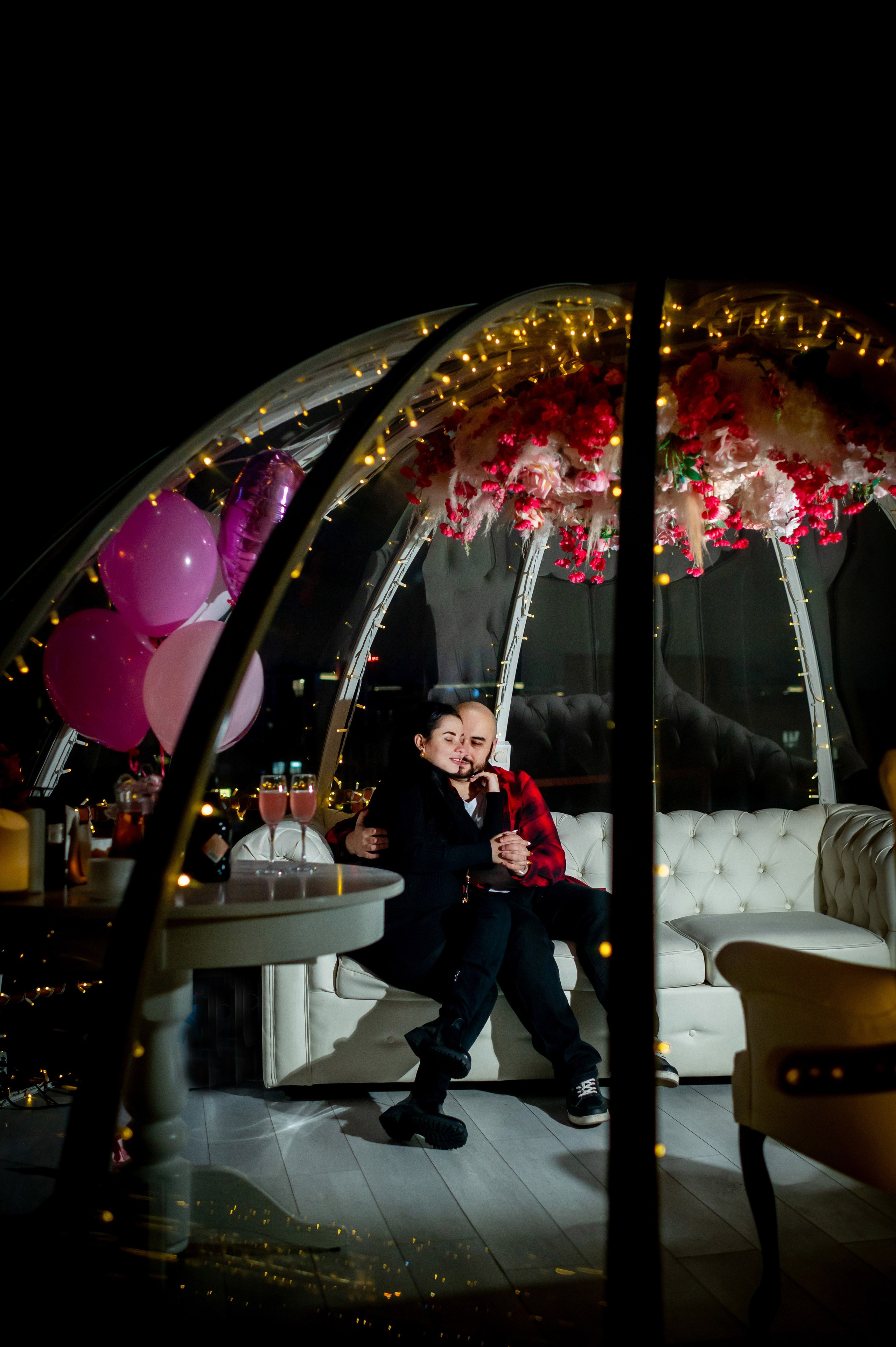 Гендер-пати на крыше Питера. Портретный, семейный и свадебный фотограф в Санкт-Петербурге и в Пушкине Ширяев Денис