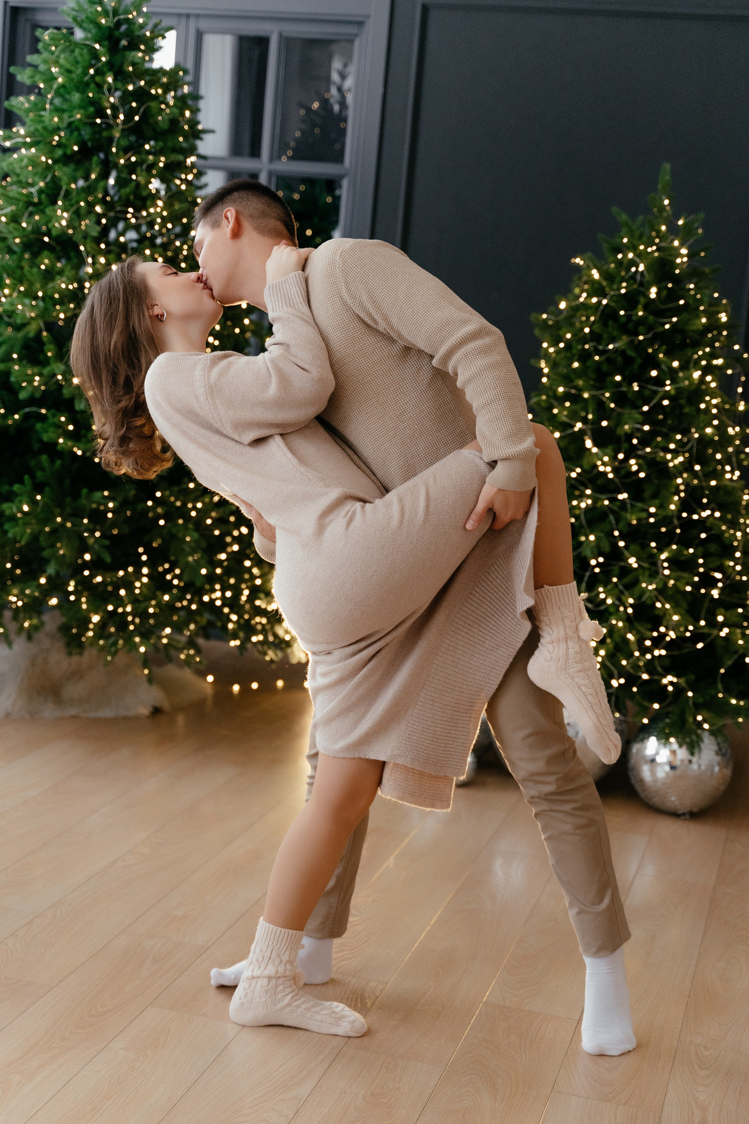 Вика и Максим Новый Год. Фотограф Ирина Романова