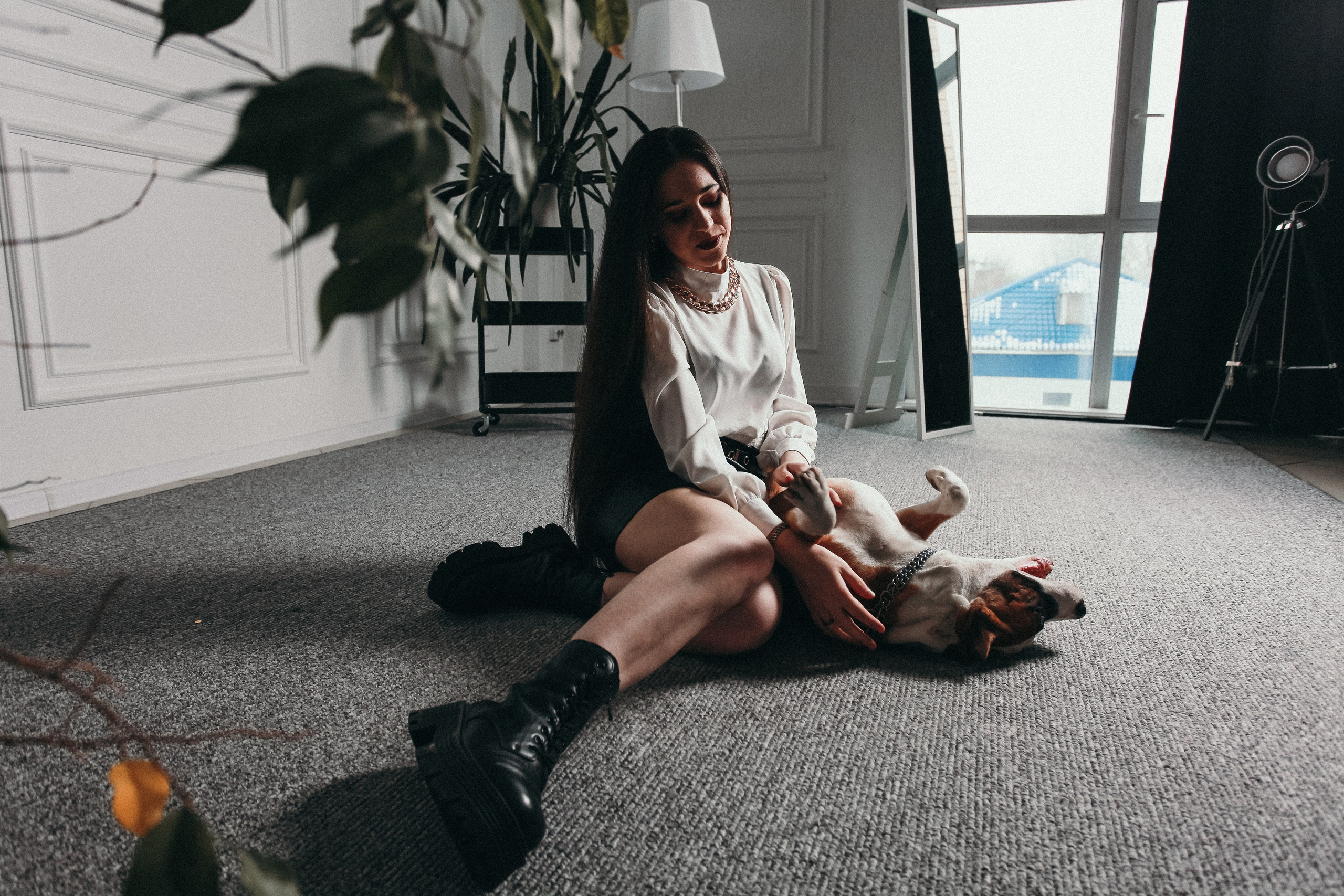 Ксения и Бакс. Фотограф Дарья Локотко в Красноярске