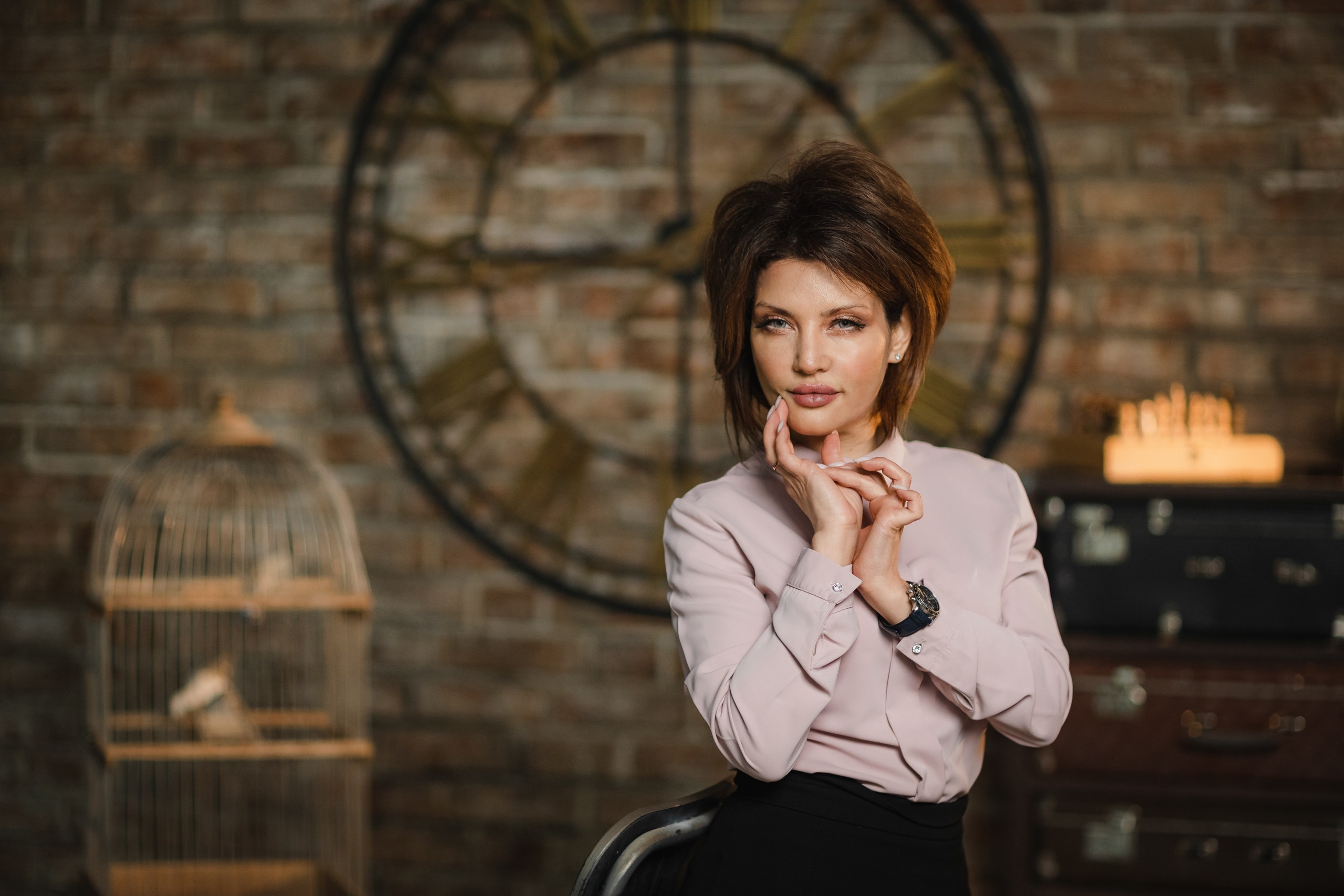 Студийный фотопортрет