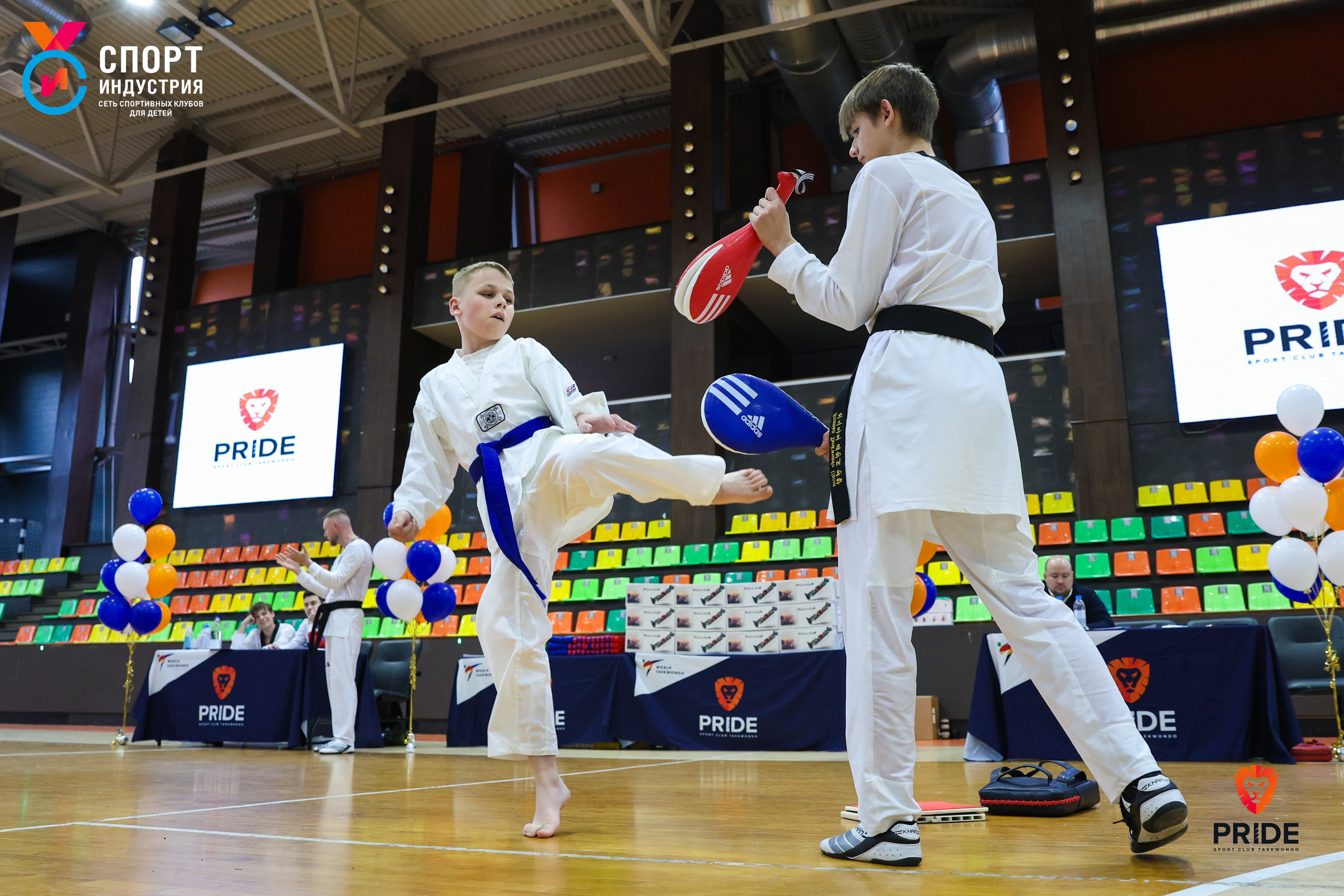 Аттестация по тхэквондо. Фотограф Дарья Попова