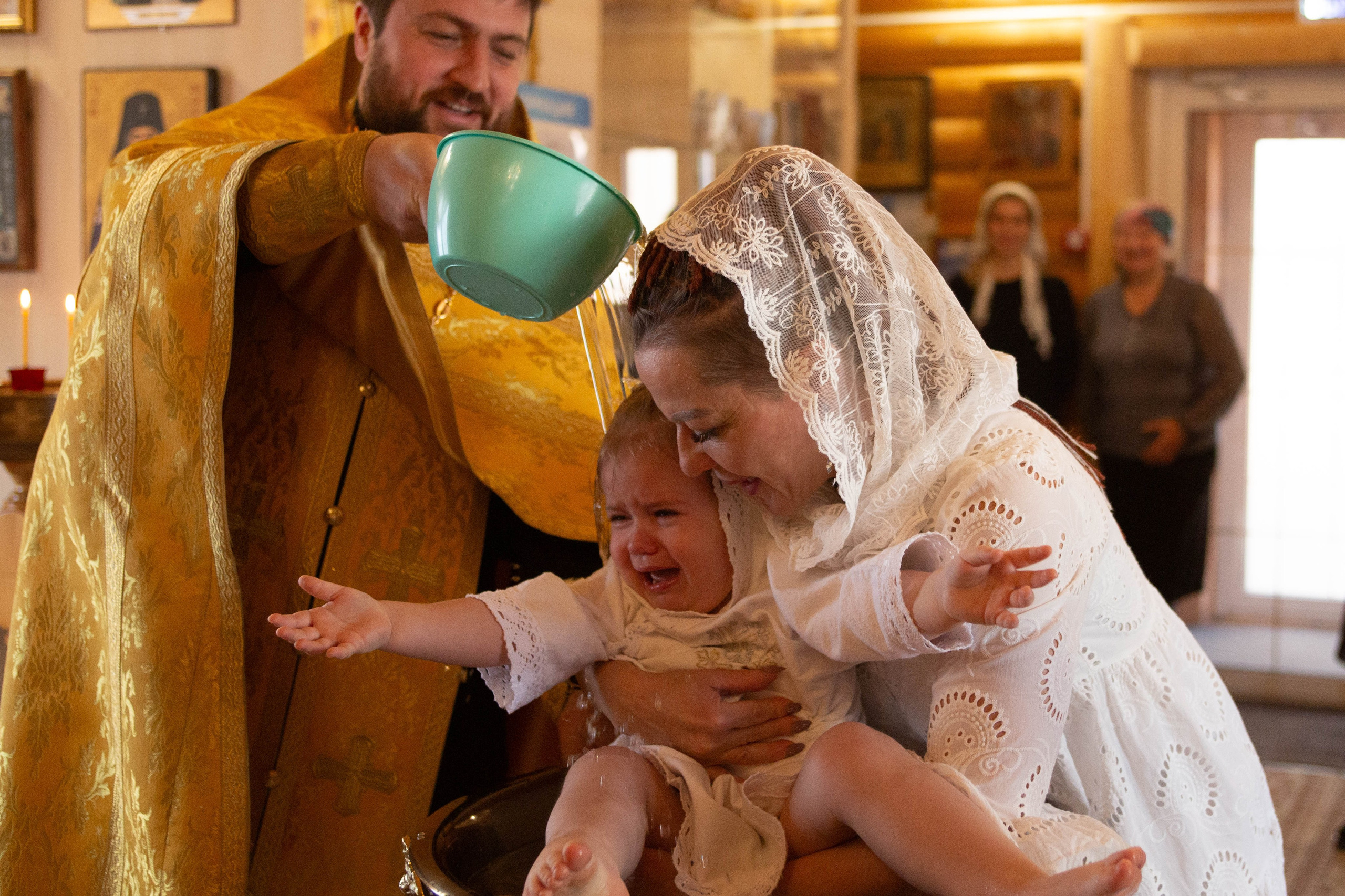 Крещение Елизаветы. Фотограф Елена Бухонина Челябинск