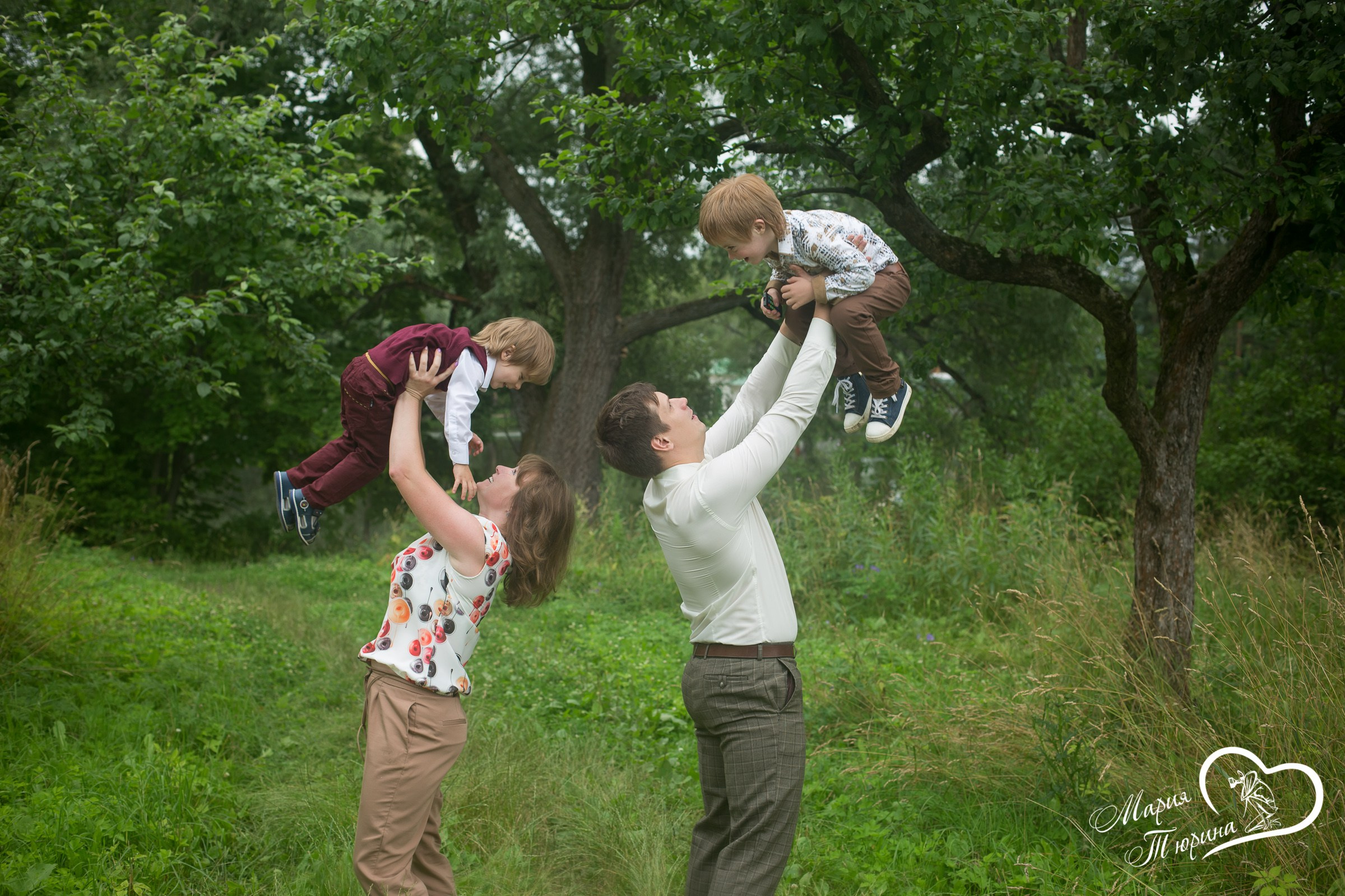 Семейная прогулка. Свадебная фотосъёмка в Москве, Туле