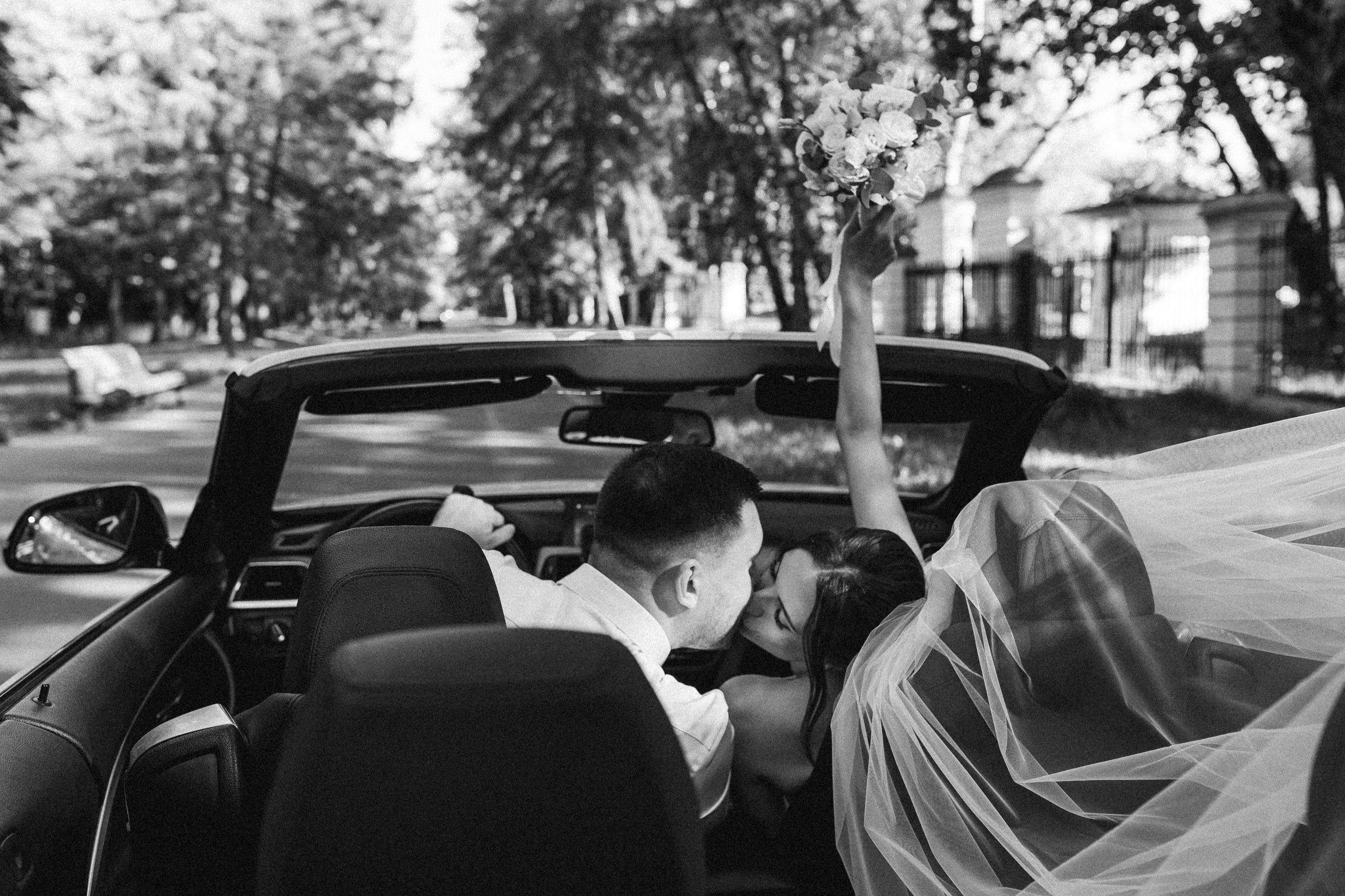 Свадебная фотосессия в Москве, парк Кусково. Свадебный фотограф в Москве Анна Полушина