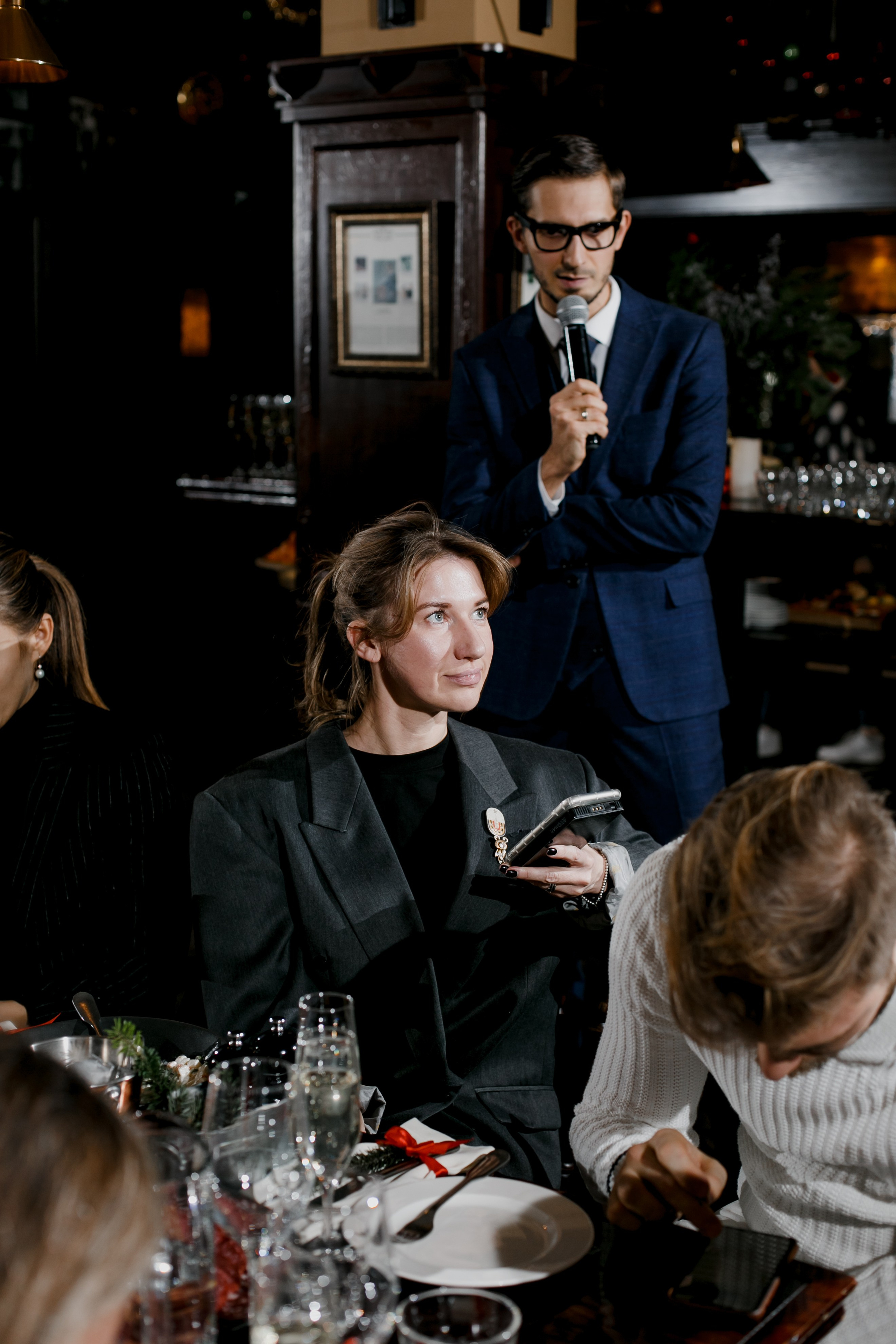 Новогодний корпоратив ГК «Хорошие рестораны». Майя Алиева Свадебный фотограф в Санкт-Петербурге