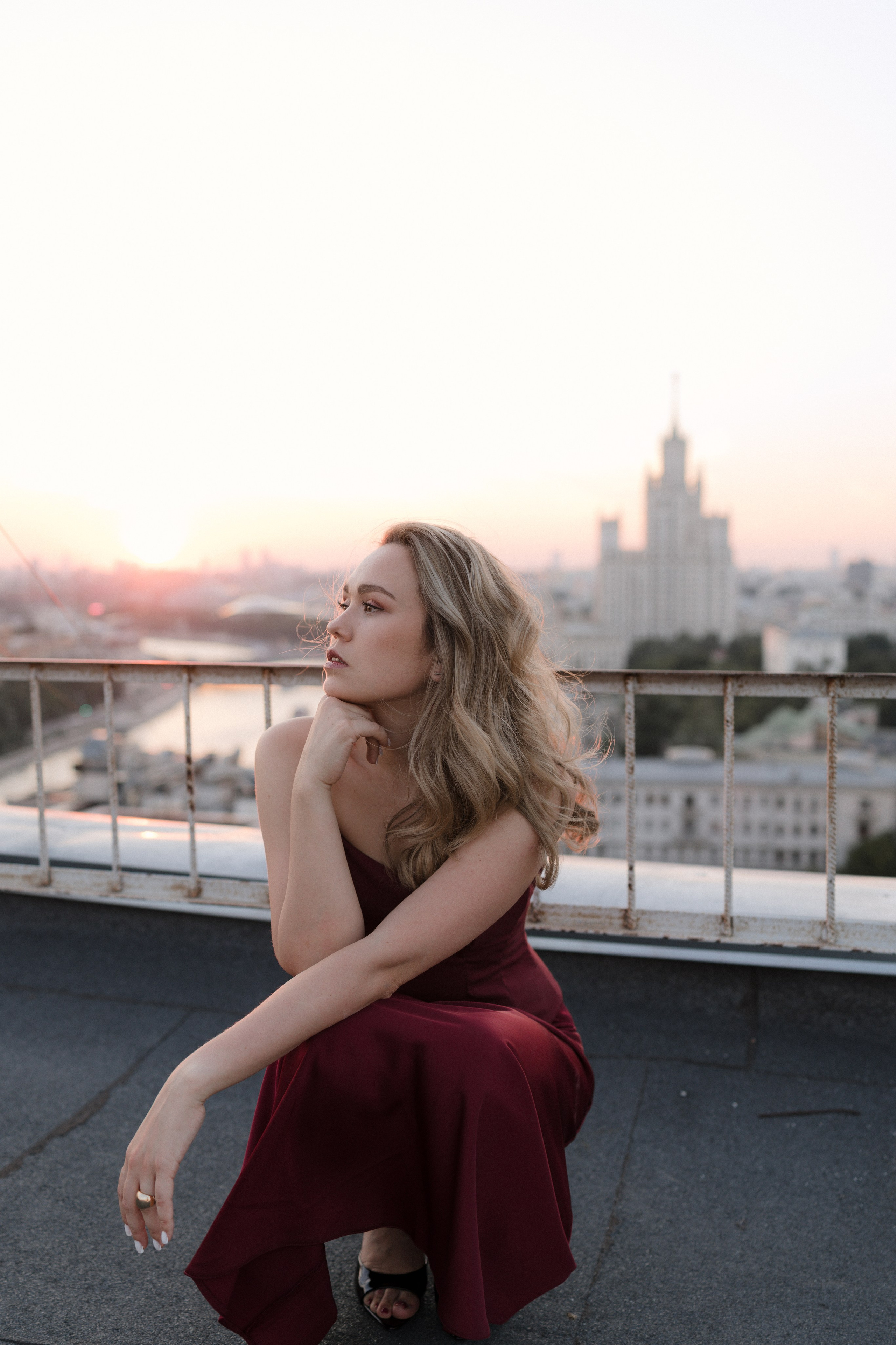 Женя Фотосессия на крыше. Фотограф в Москве Юлия Былинина