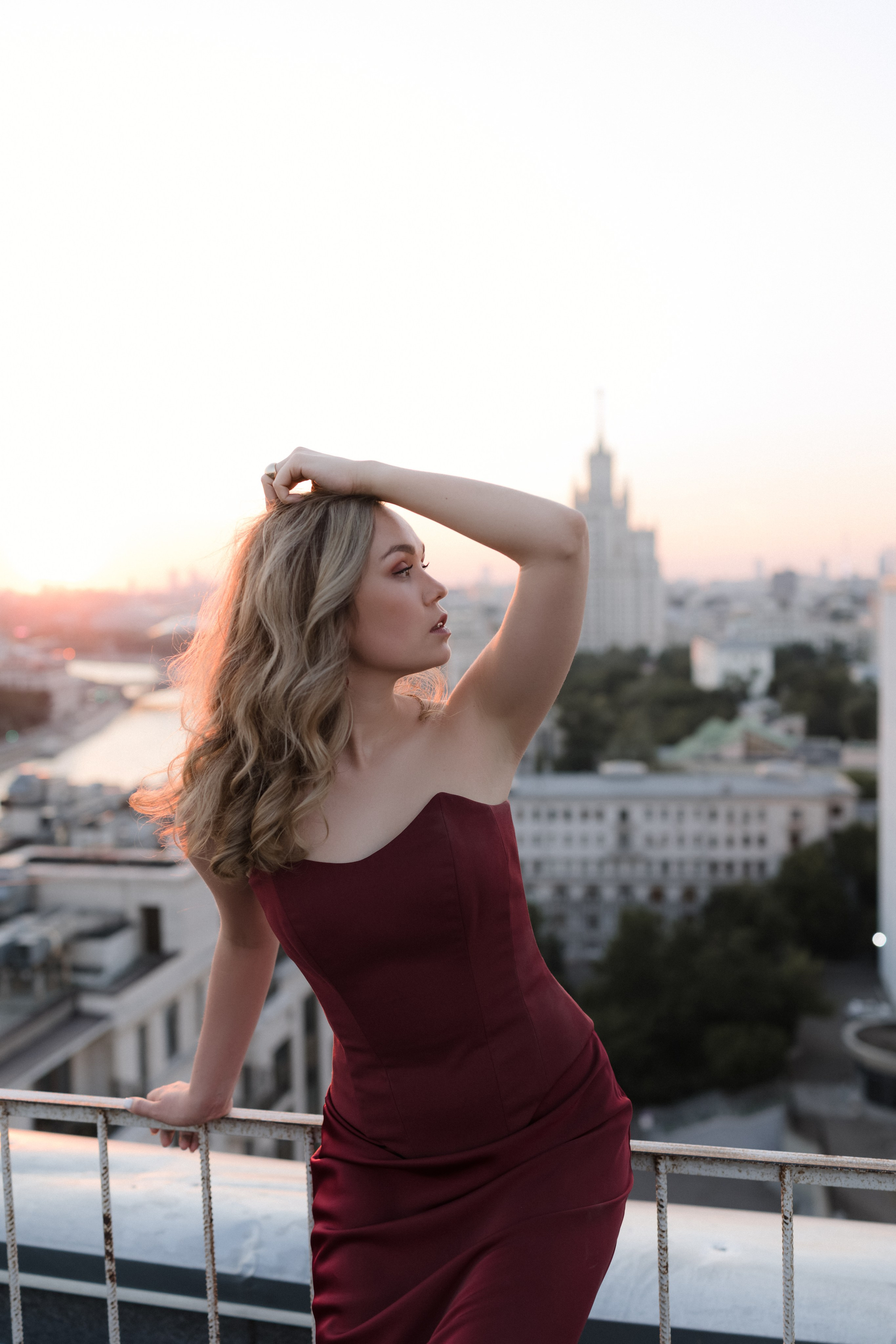 Женя Фотосессия на крыше. Фотограф в Москве Юлия Былинина