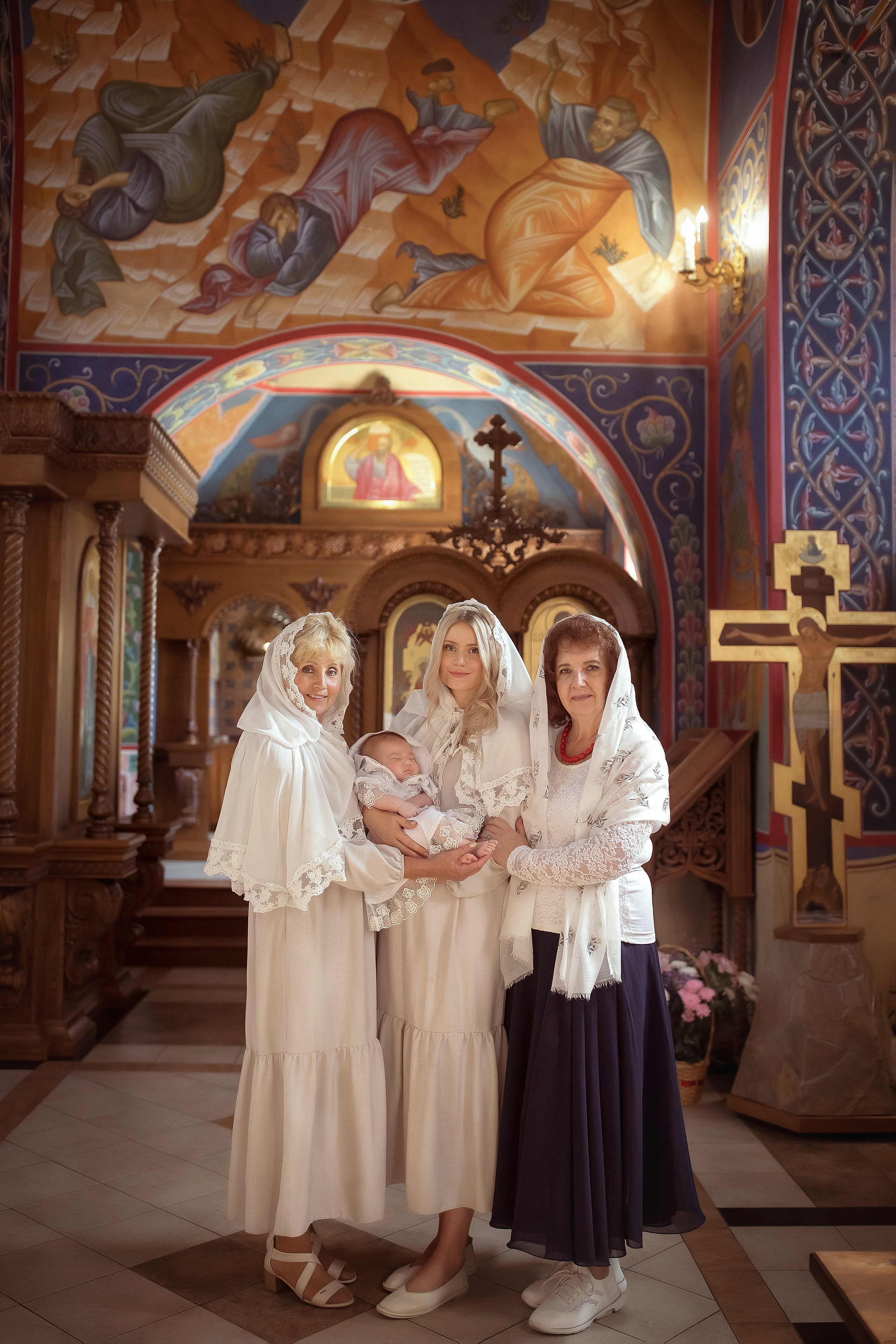 Крещение Вероники. Фотограф на крещение и венчание