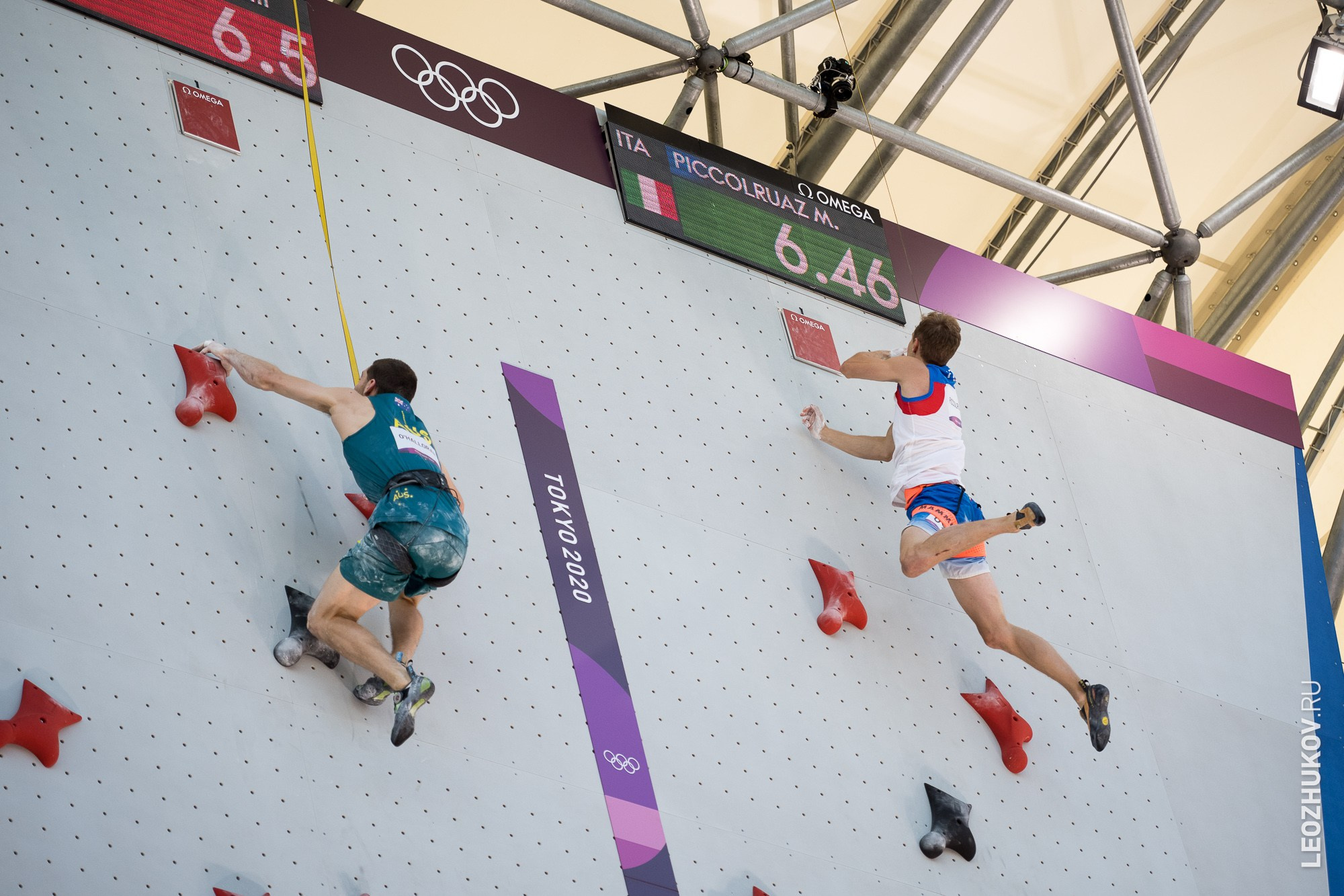 Tokyo-2020 Olympic games. Sports photographer Leonid Zhukov